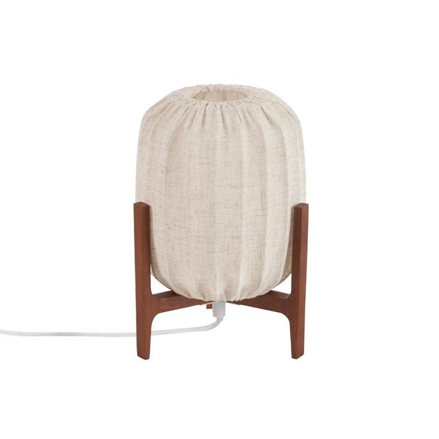 Watt & Veke Prisma Bordlampe Mini Mørk Ask/Natural