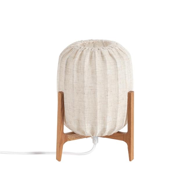 Watt & Veke Prisma Bordlampe Mini Mørk Eg/Natural