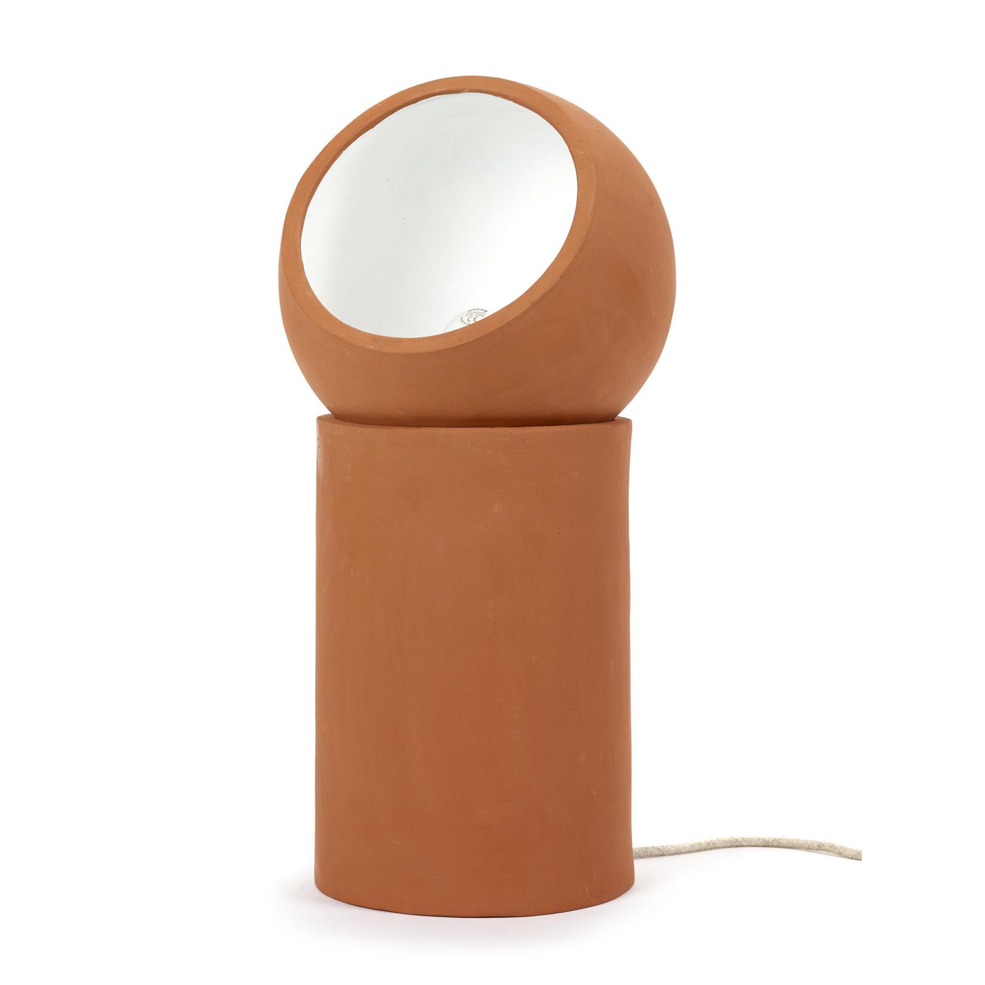 Serax Terra Light Lampada da Tavolo L Terracotta