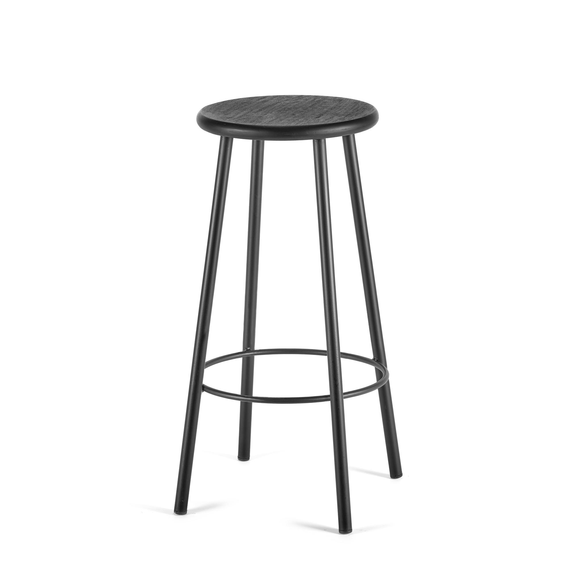 Tabouret Serax Marie, Noir Moyen