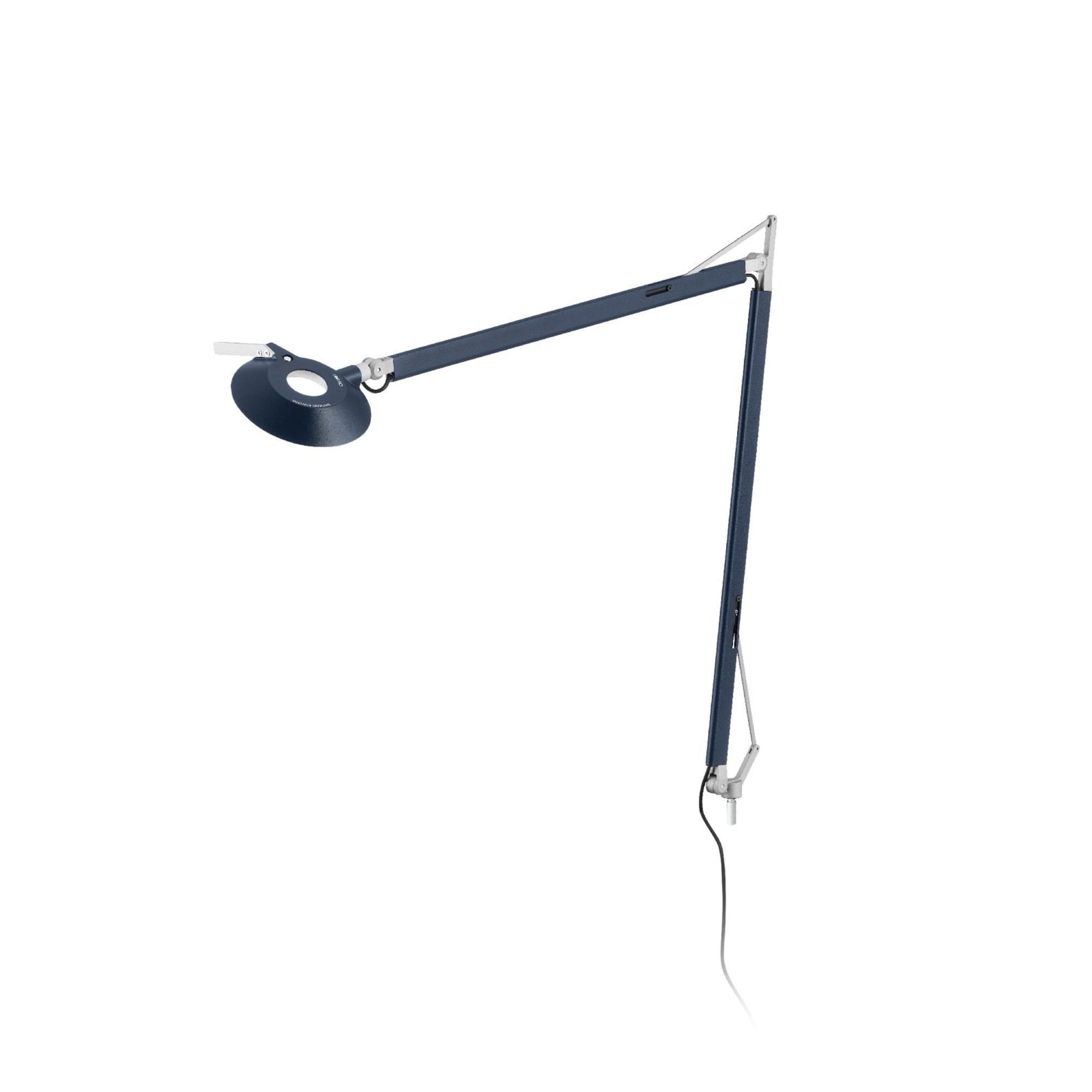 Stilnovo Torino Tafellamp/ Wandlamp Staalblauw