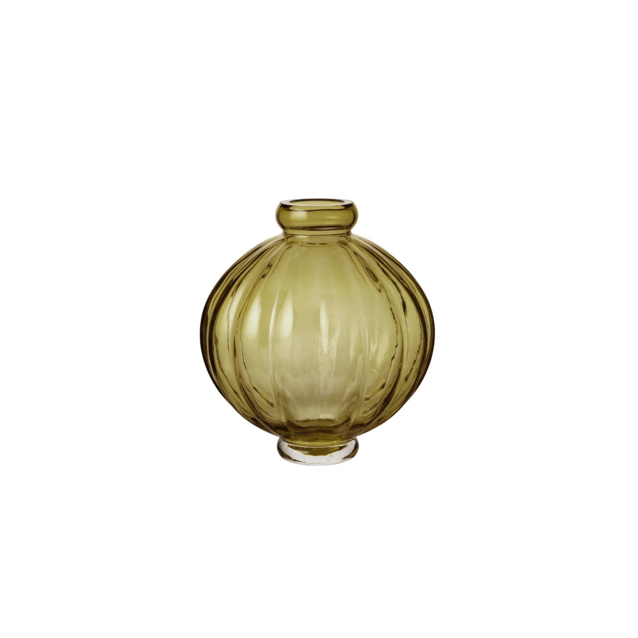 Louise Roe Balloon 01 Vase Olive