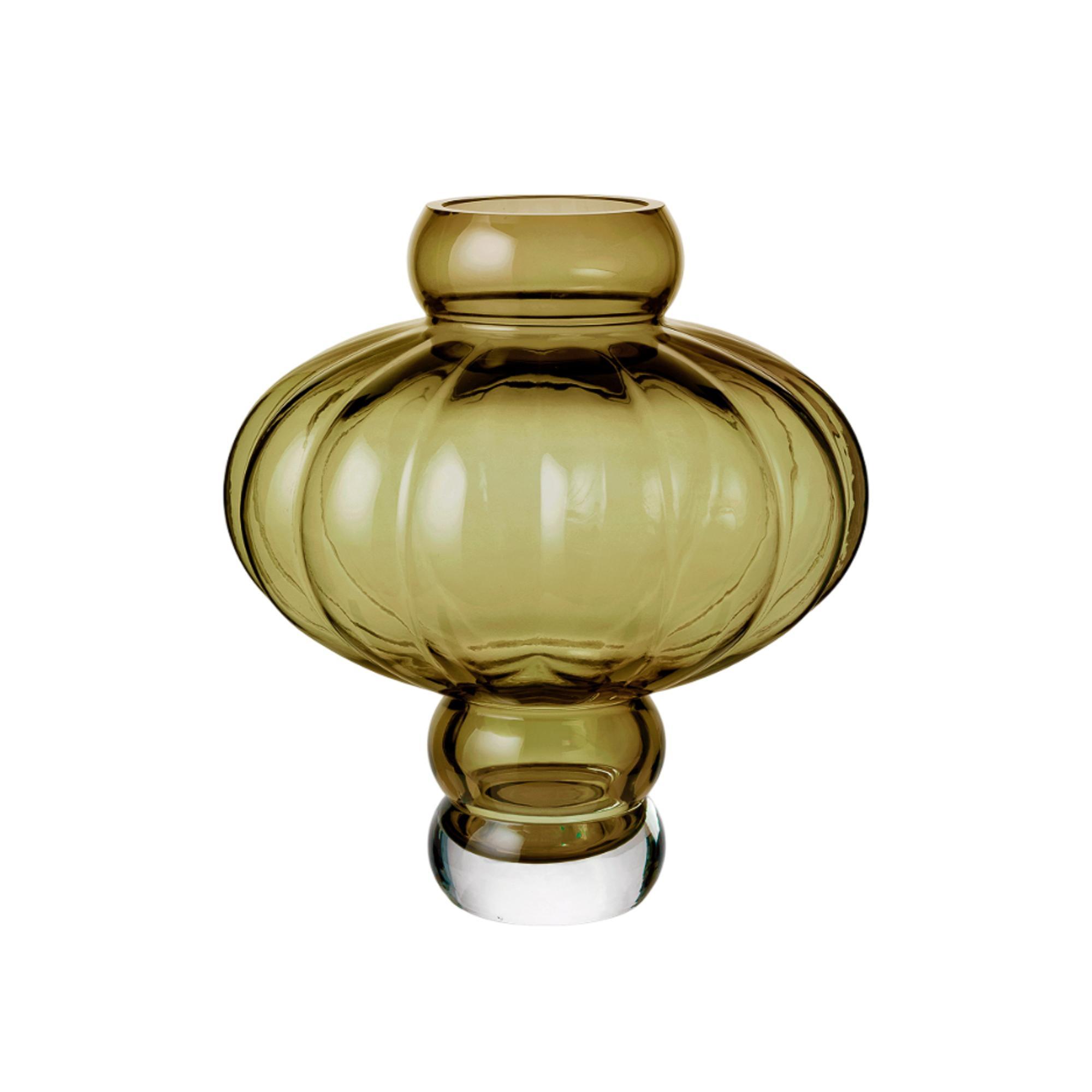 Louise Roe Balloon 03 Vase Olive