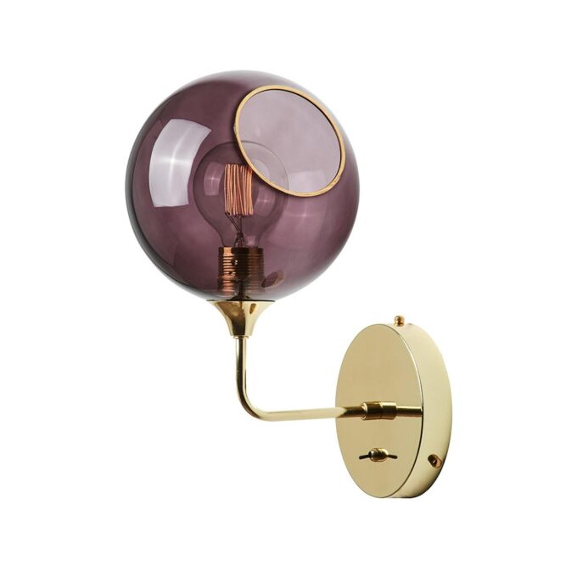 Design by Us Ballroom Wall Light Purple Small