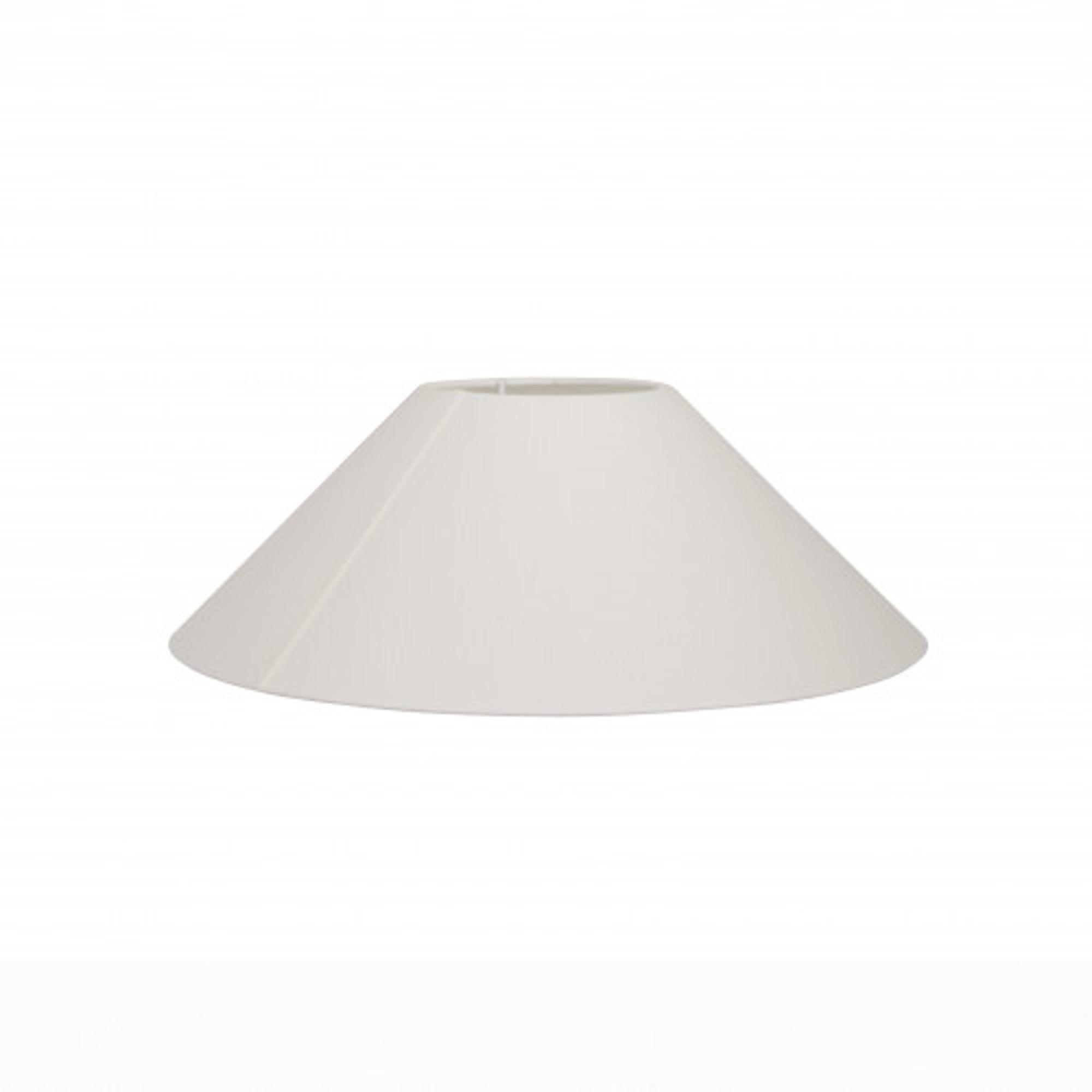 Watt & Veke Basic Flat 30 Lampenschirm Weiß