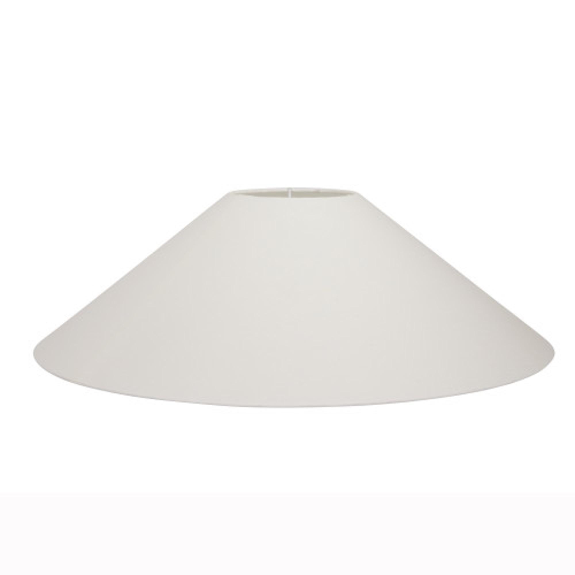 Watt & Veke Basic Flat 42 Lampenschirm Weiß