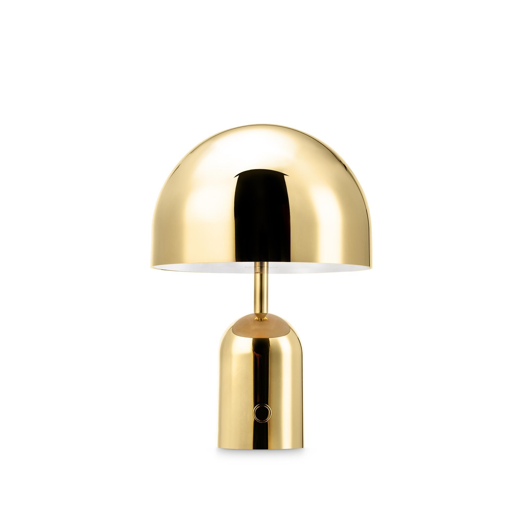 Tom Dixon Bell Portable Table Lamp Gold