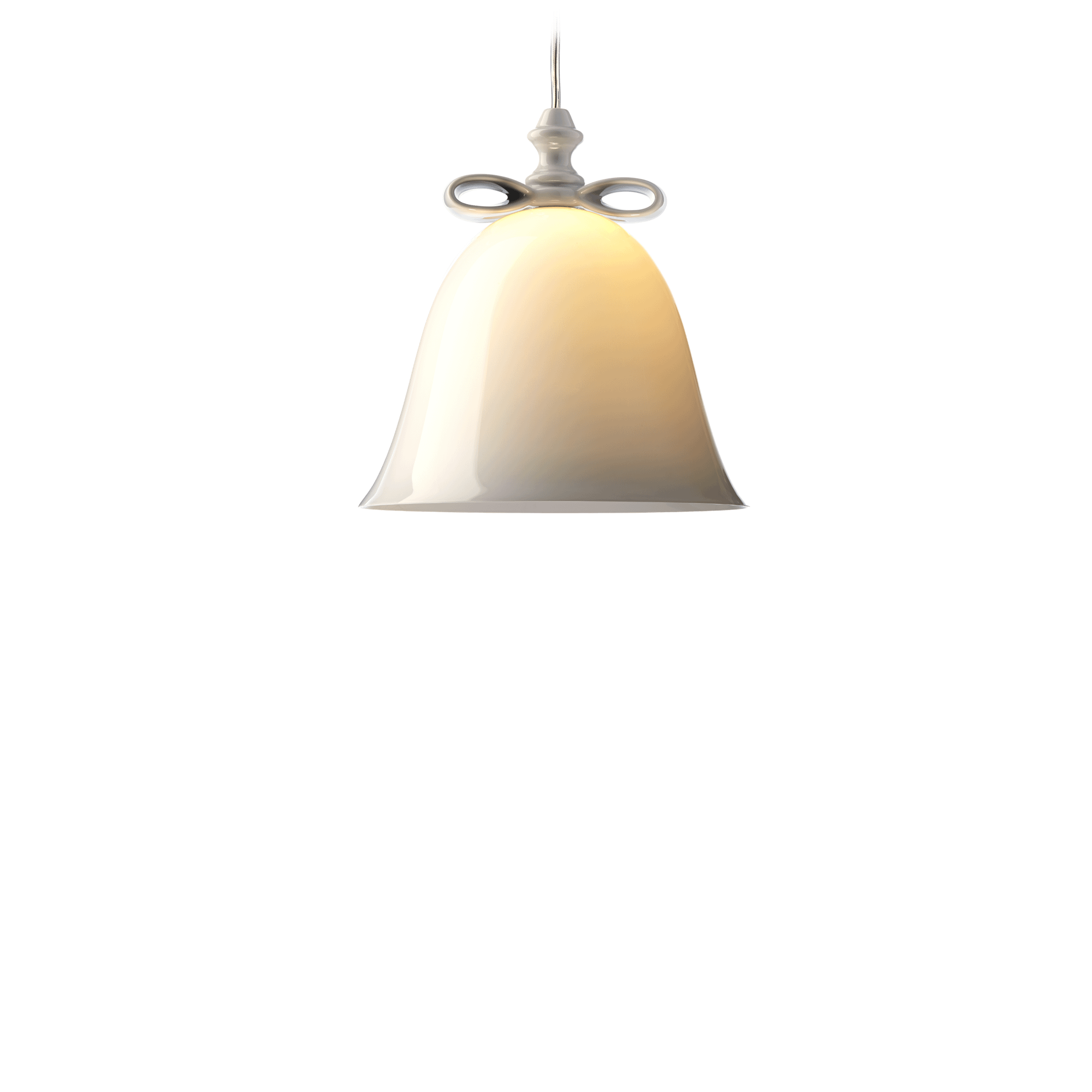 Moooi Bell Lampadario Piccolo Bianco/Bianco