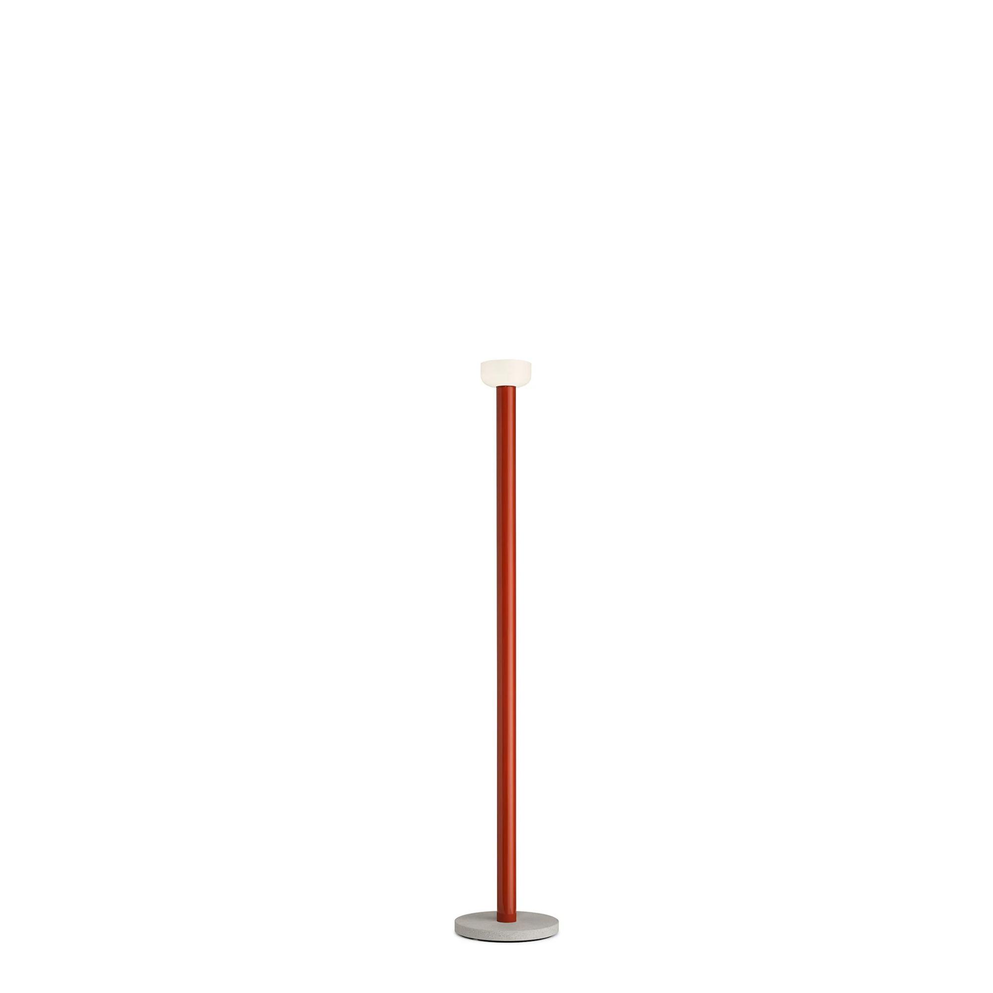 Flos Bellhop Floor Lamp Brick Red