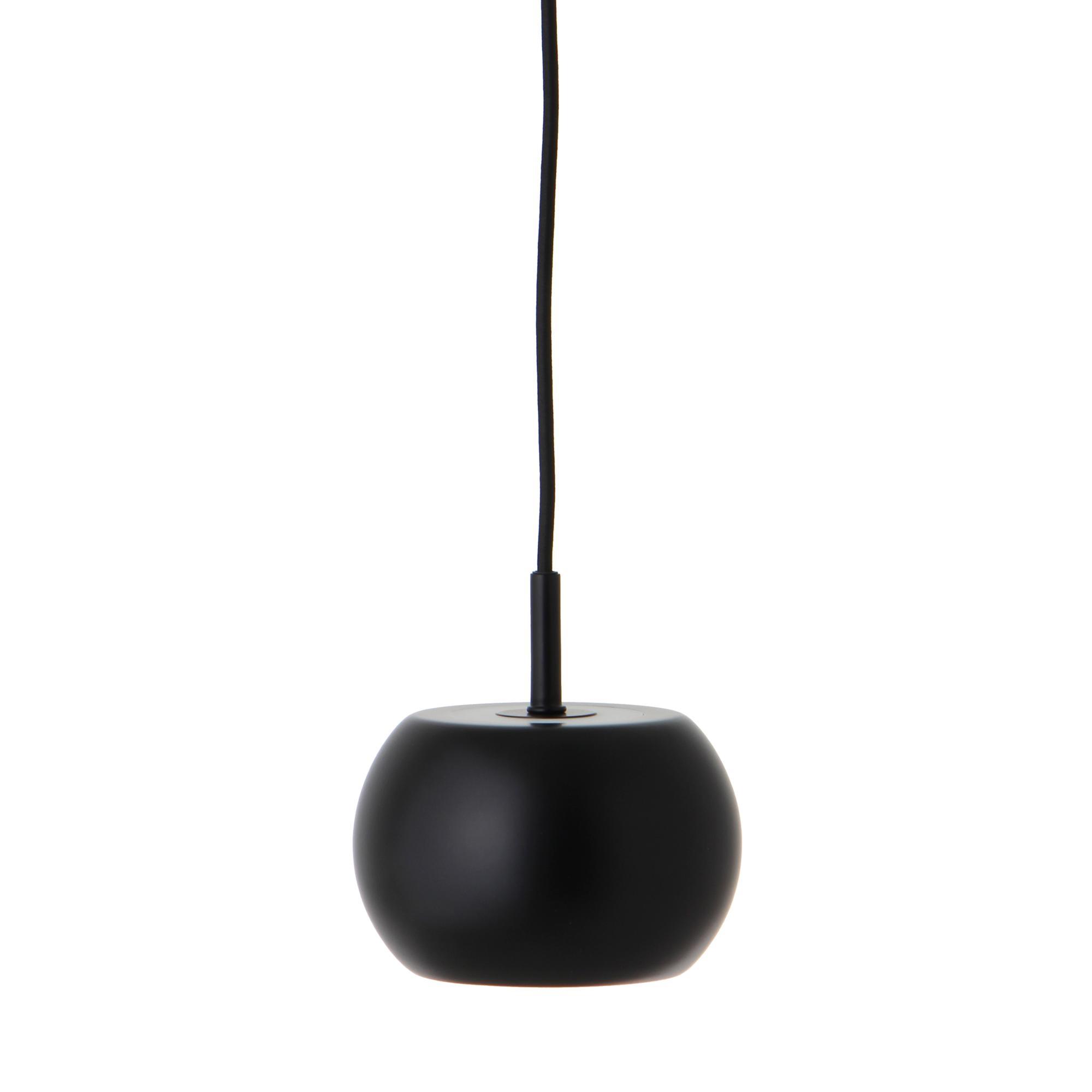 Frandsen BF20 Taklampe Ø15 Matt Svart