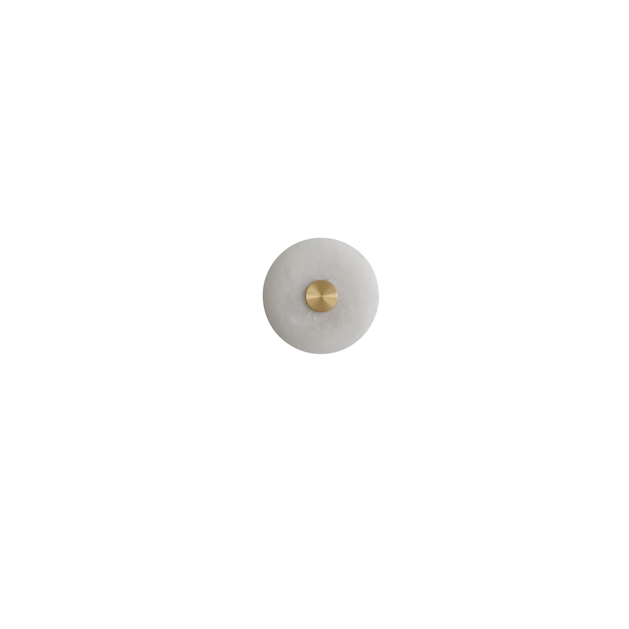 Bert Frank Bite Wall Lamp Small Brushed Brass