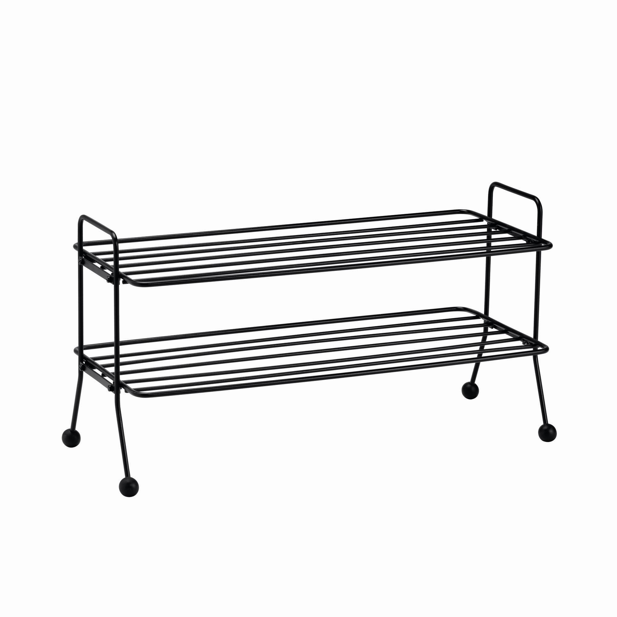 Maze Bill Shoe Rack Black