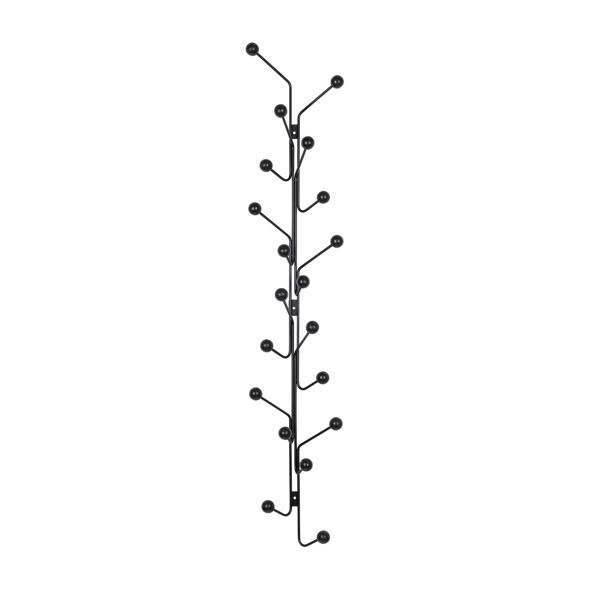 Maze Bill Vertical Coat Rack Black/ Black