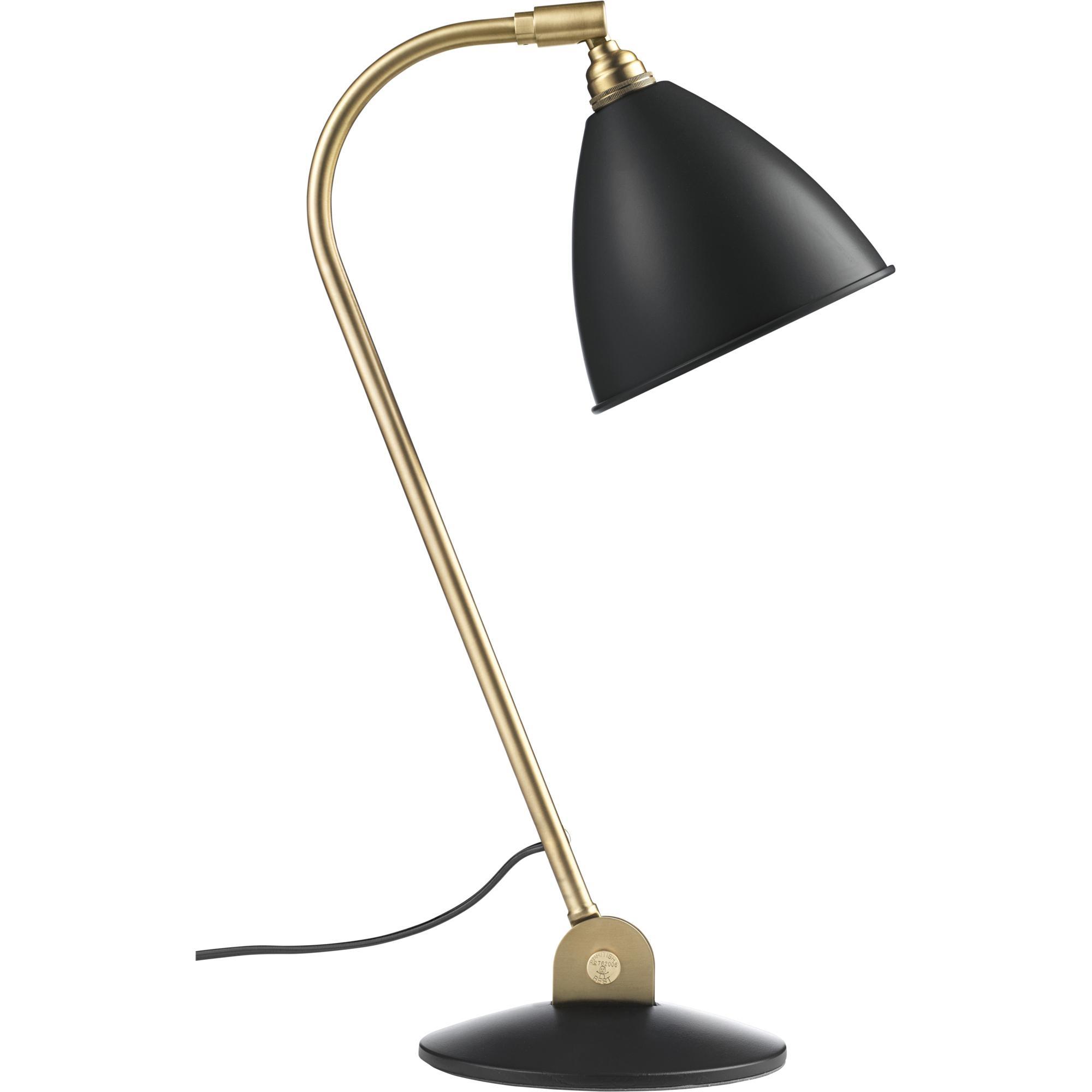 GUBI Bestlite BL2 Table Lamp Black & Brass