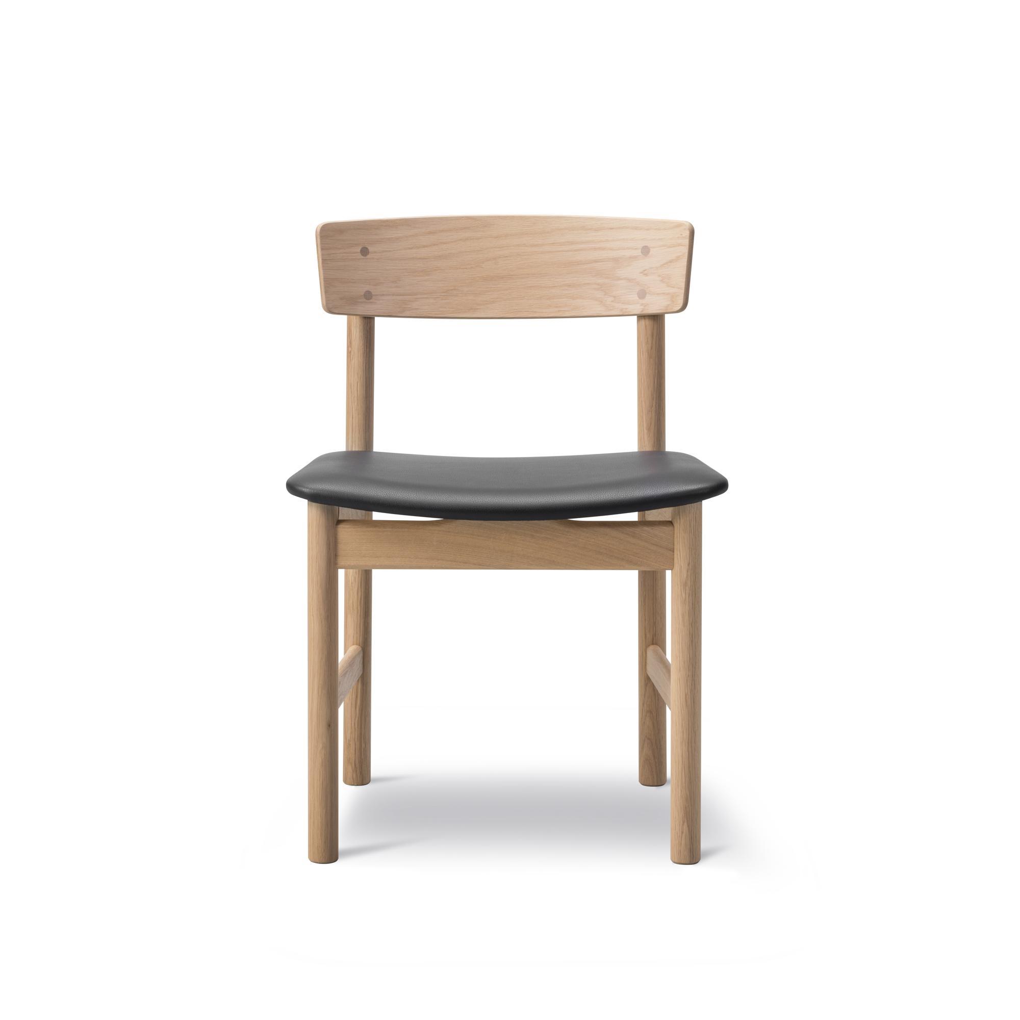 Fredericia Furniture 3236 Esstischstuhl Eiche lackiert/Select 301