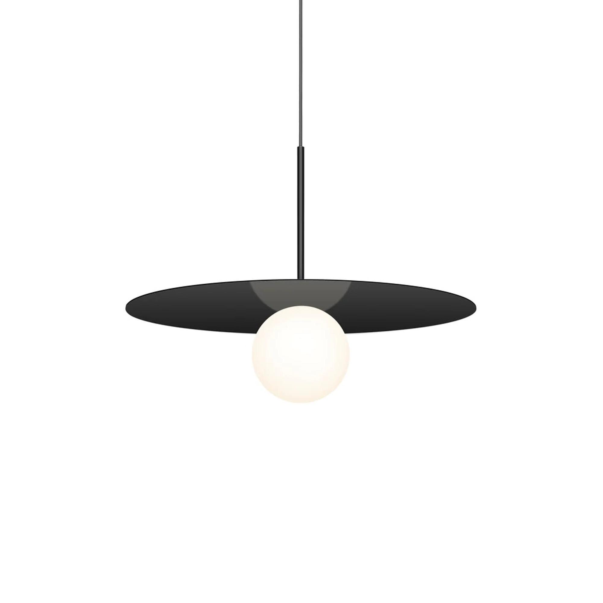 Pablo Bola Disc 18 Pendant Matt Black