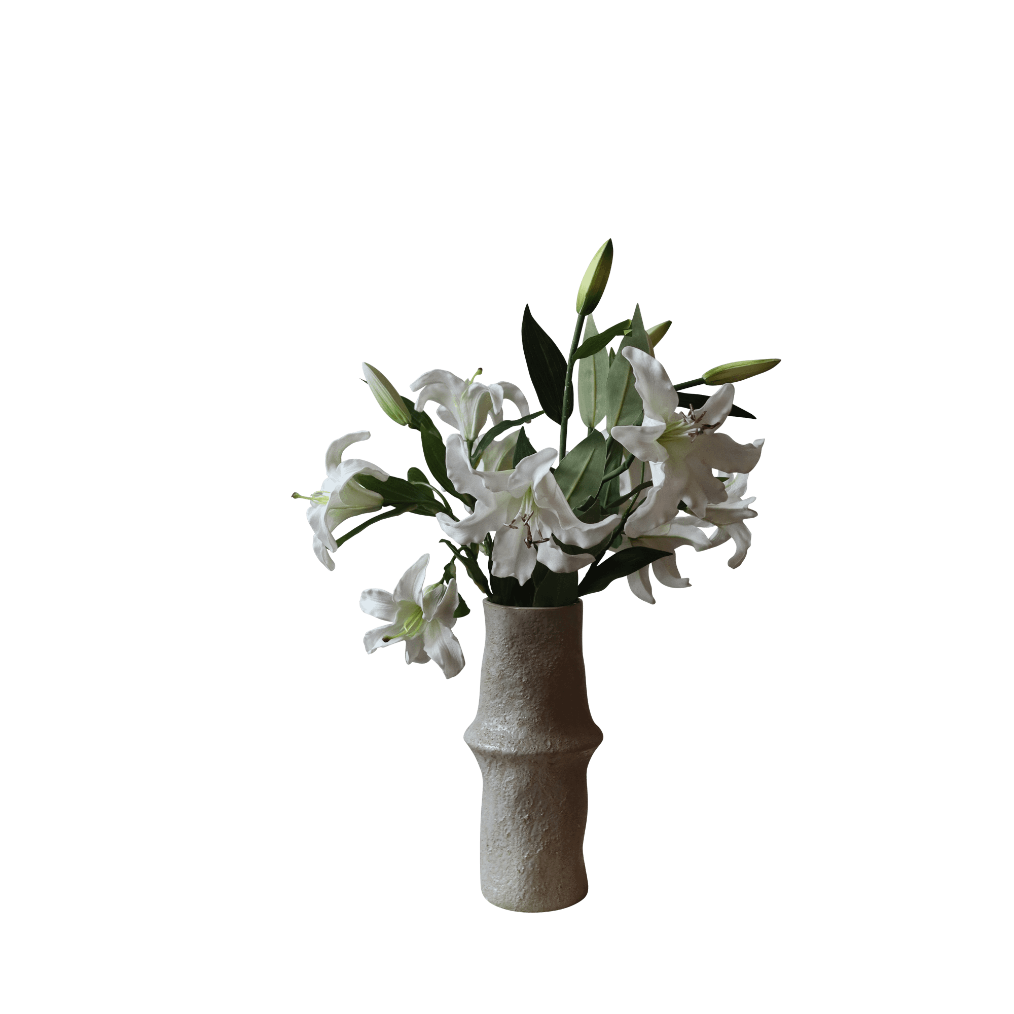 Botané Elegant Lily Bouquet White