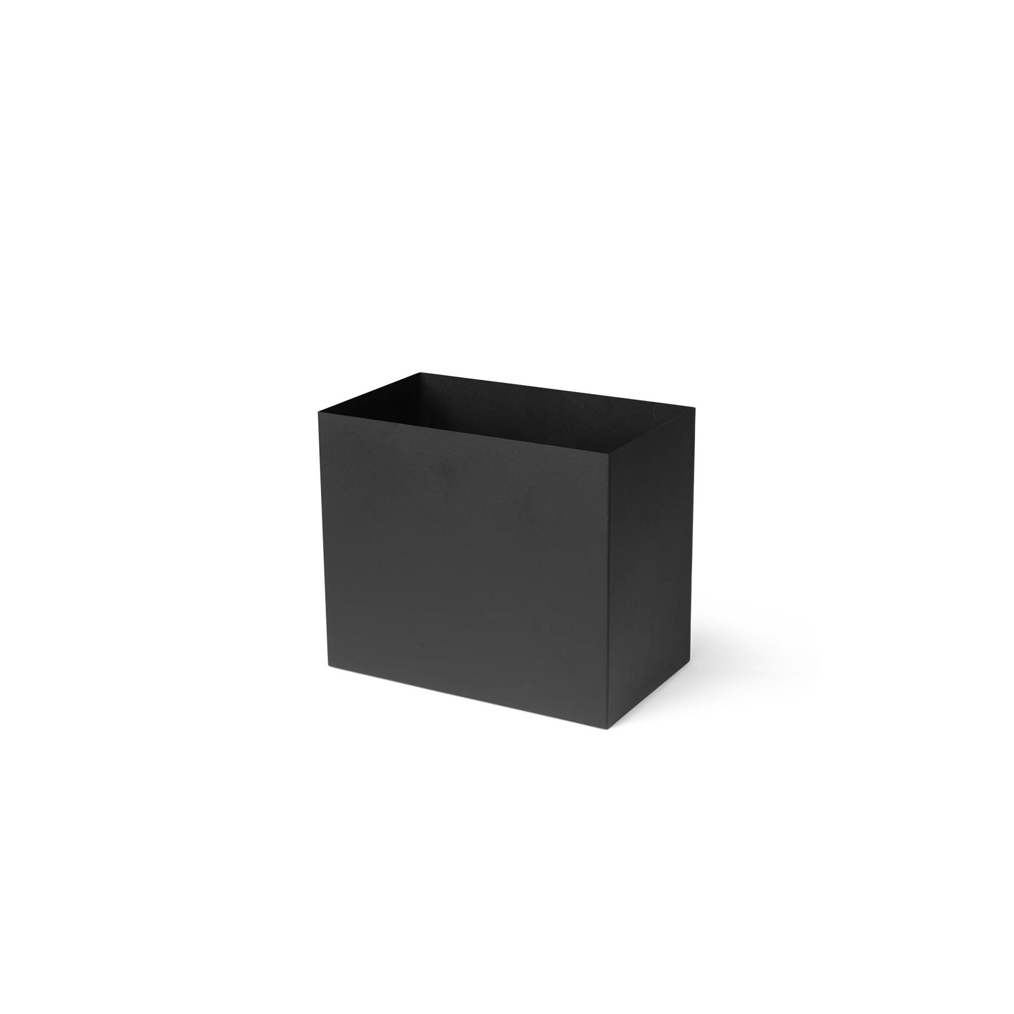 Ferm Living Pflanzkasten Groß Schwarz