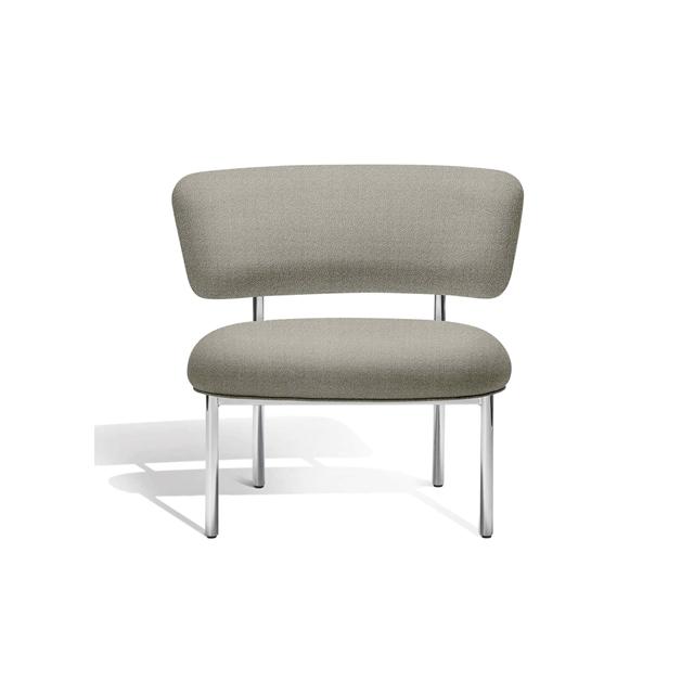 Font Fauteuil Vidar 222/Gepolijst Stalen Frame