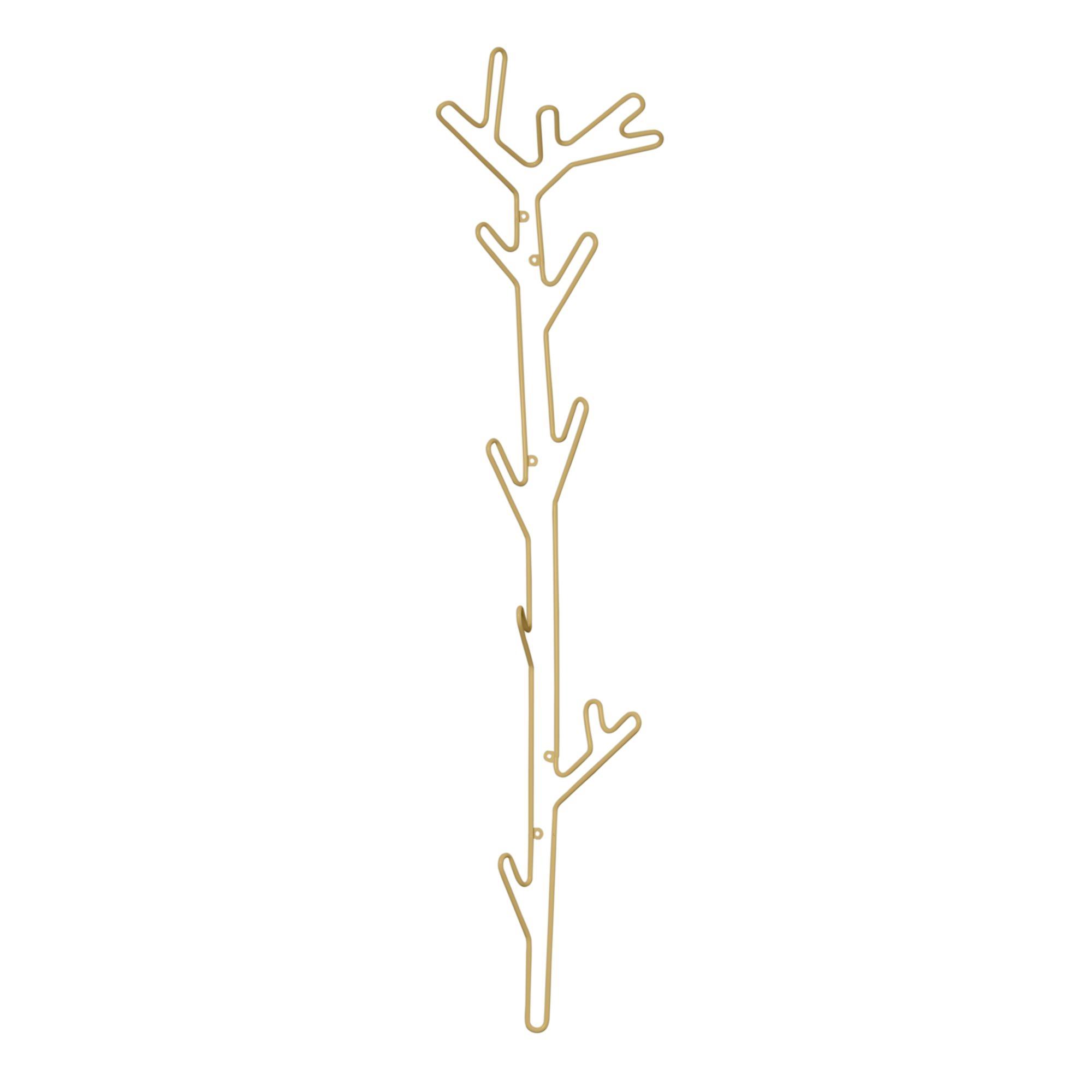 Maze Branch Coat Rack Ocher Yellow