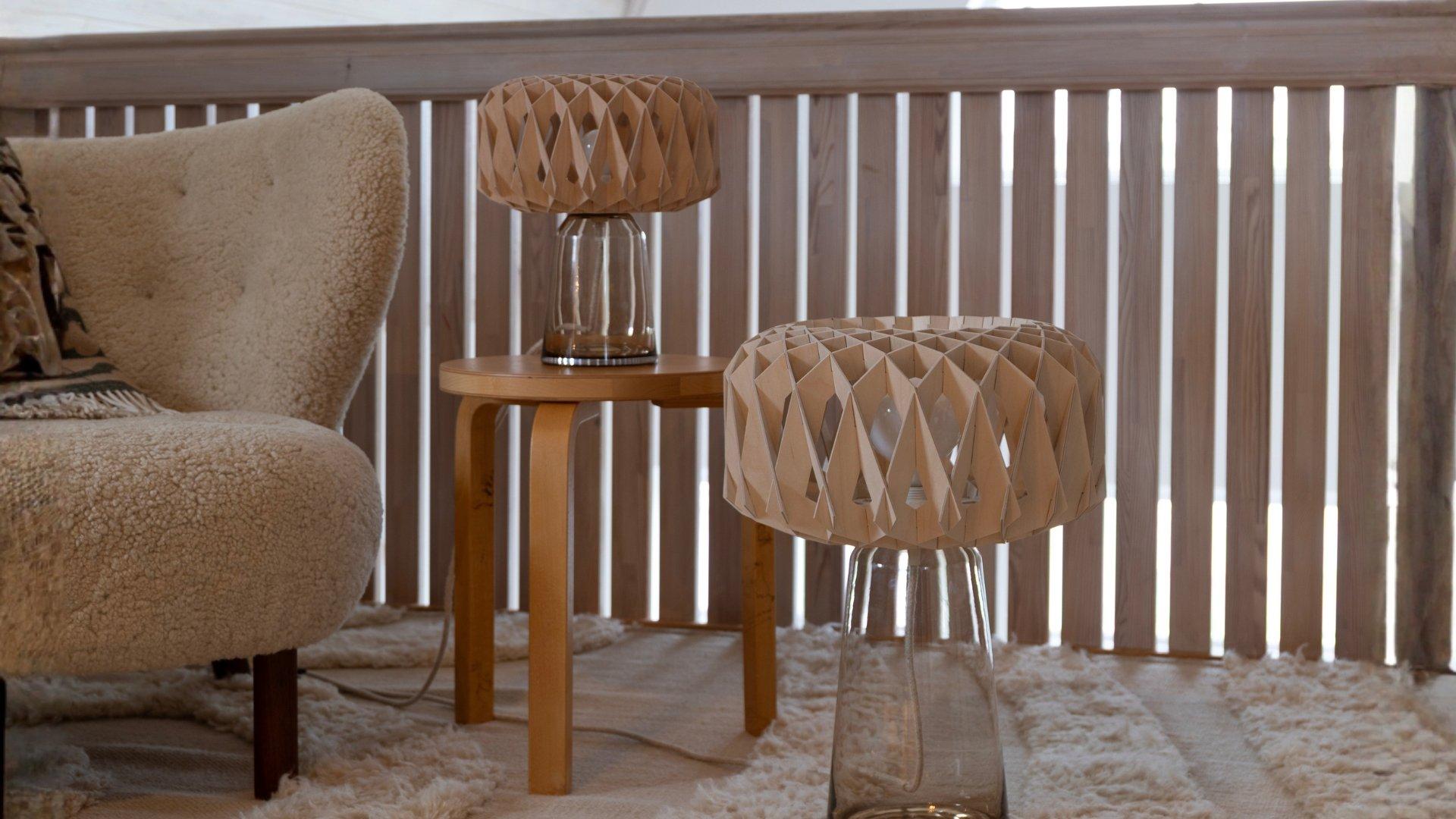 Pilke Light Signature Table Lamp 25, Signature Table Lamp 35