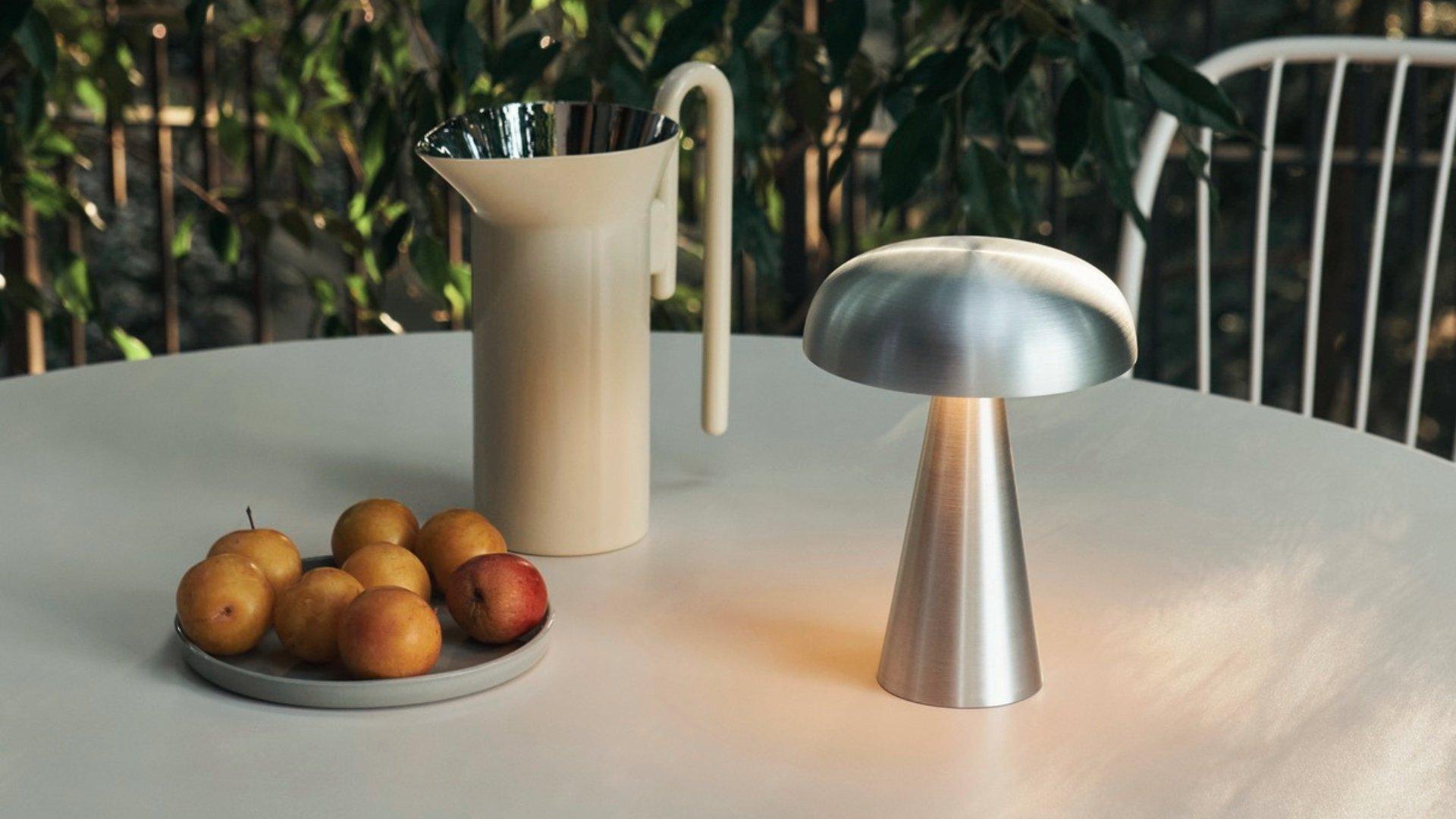 &Tradition Como SC53 transportabel lampe aluminium