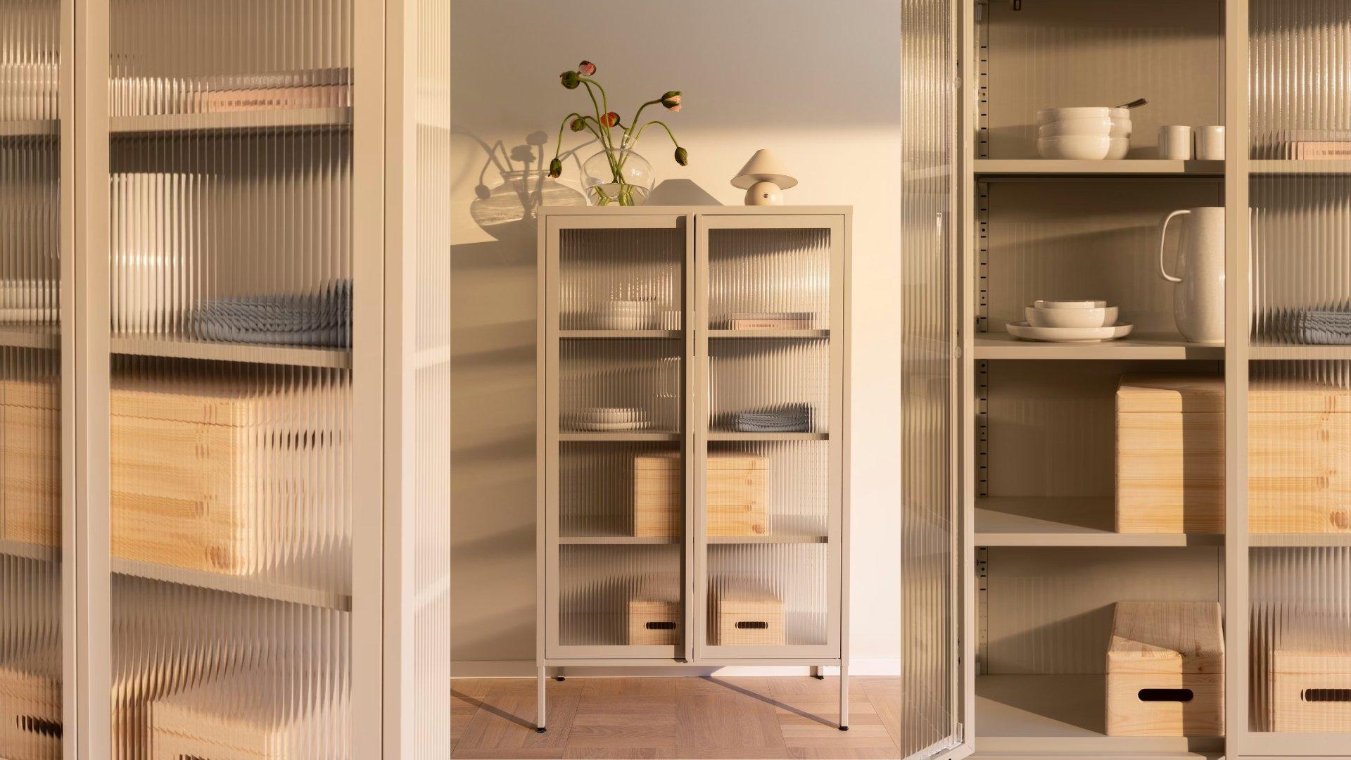 Department Store Schrank 90x150 cm Kieselgrau