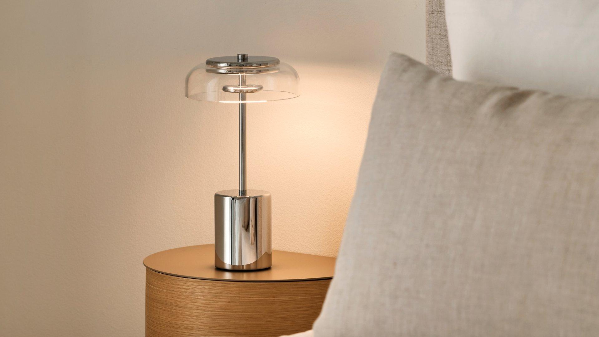 Nuura Blossi Portable Lamp Chrome