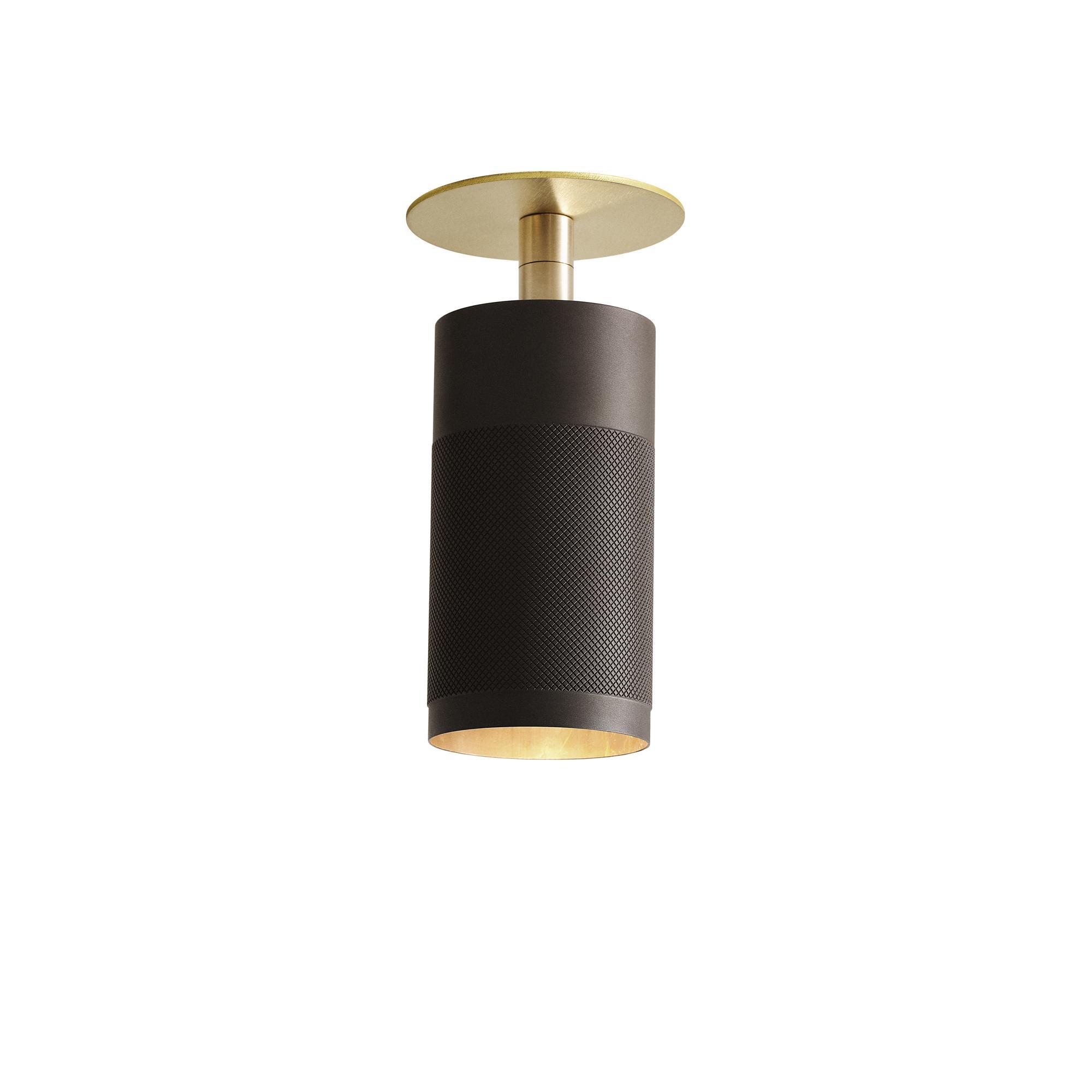 Thorup Copenhagen Cartridge Recessed Ceiling Light Burnished Brass/ Brass Clip-Fit