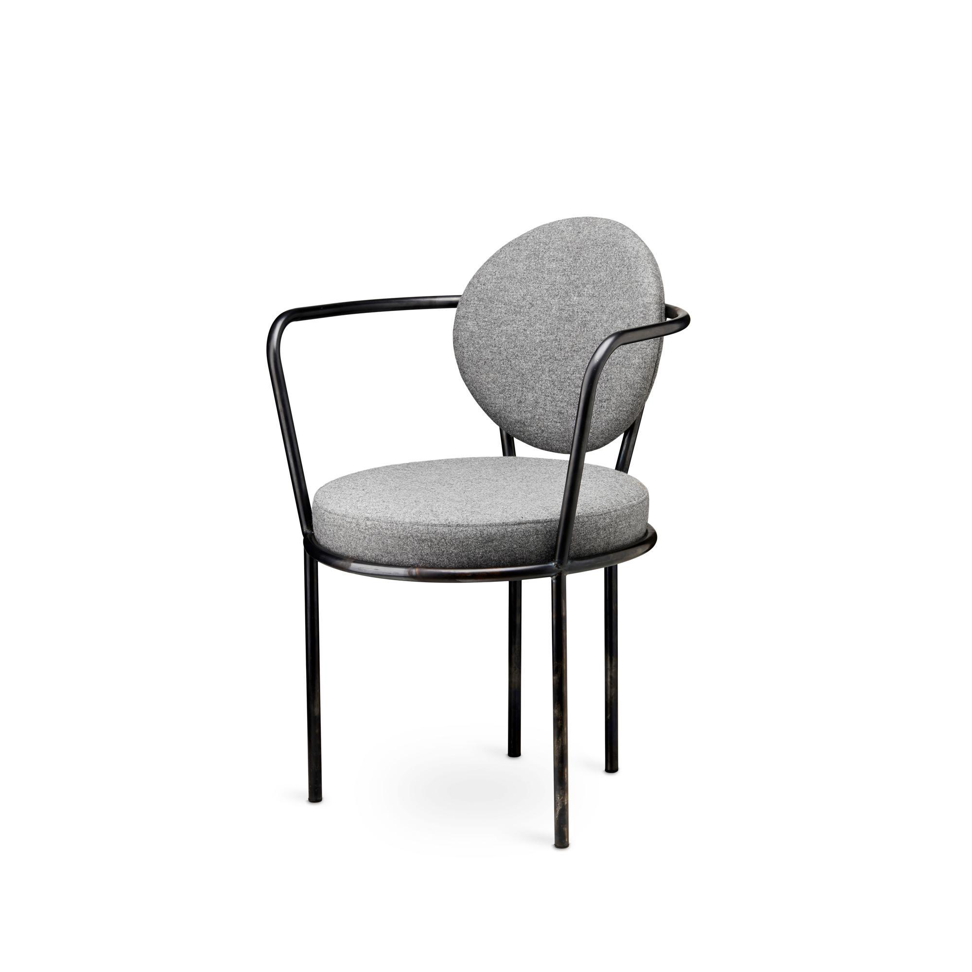 Design By Us Casablanca Spisebordsstol Metal/Grå Stone Køb