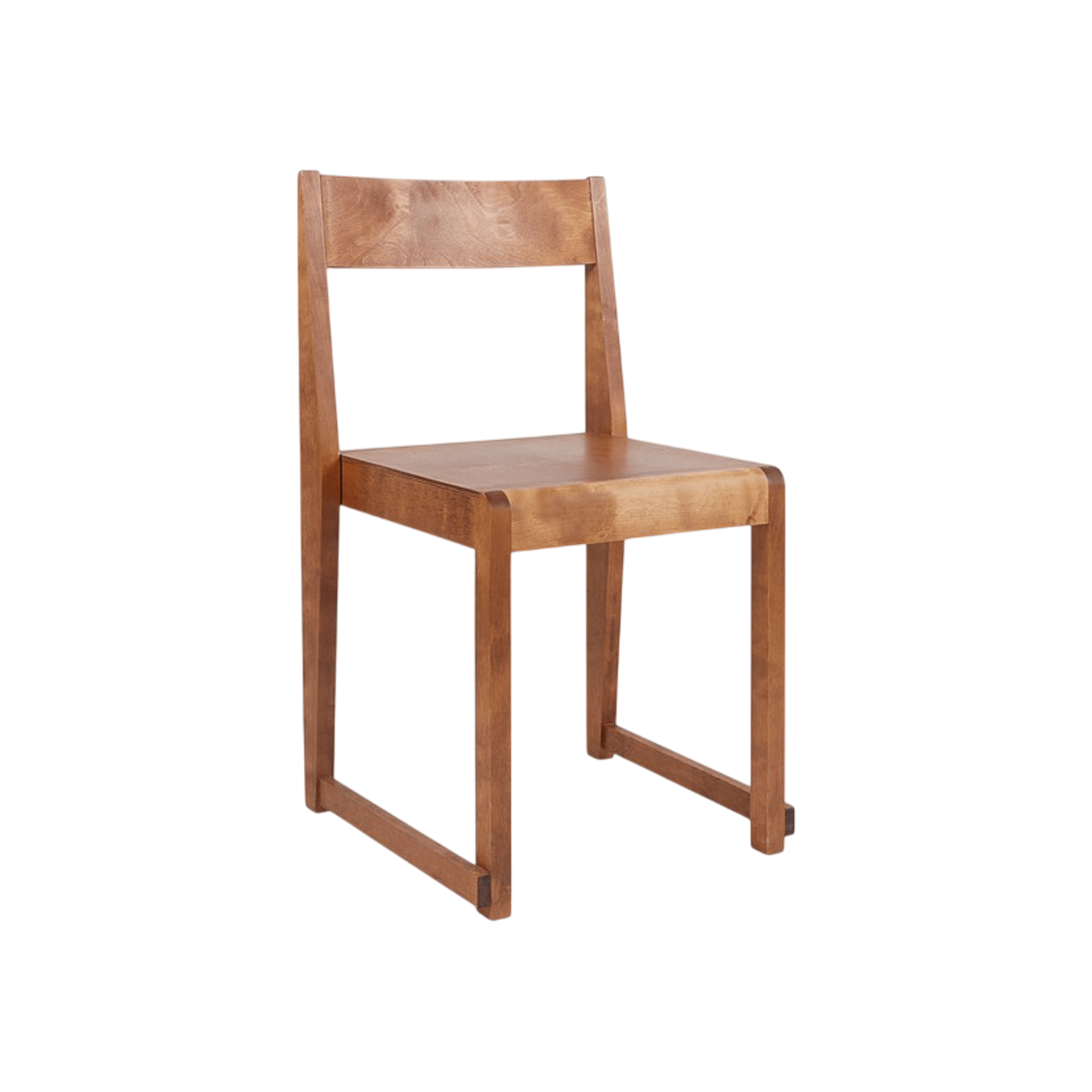 Frama 01 Eetkamerstoel Warm Bruin