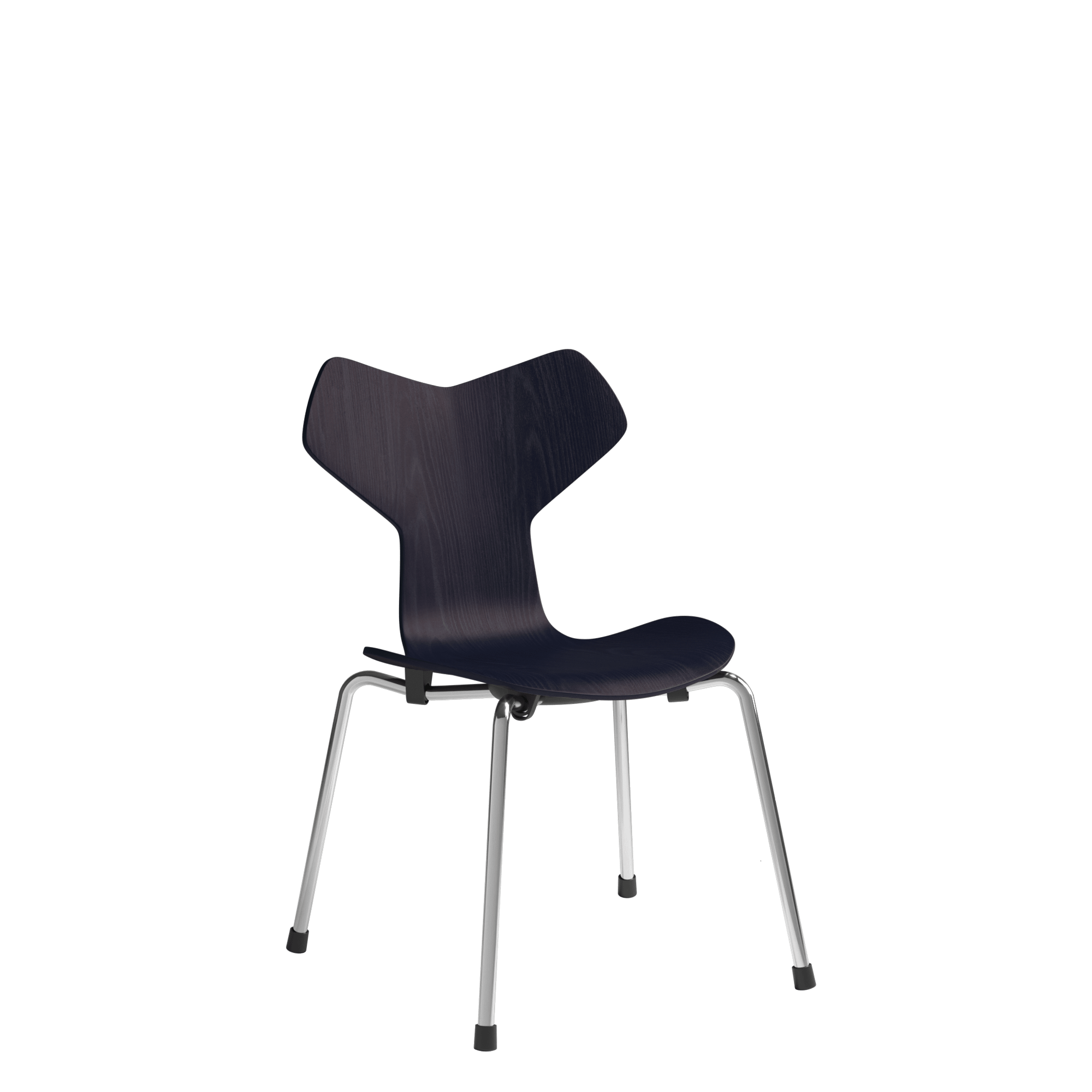 Fritz Hansen Grand Prix Lasten Tuoli Kromi/890 Midnight Blue