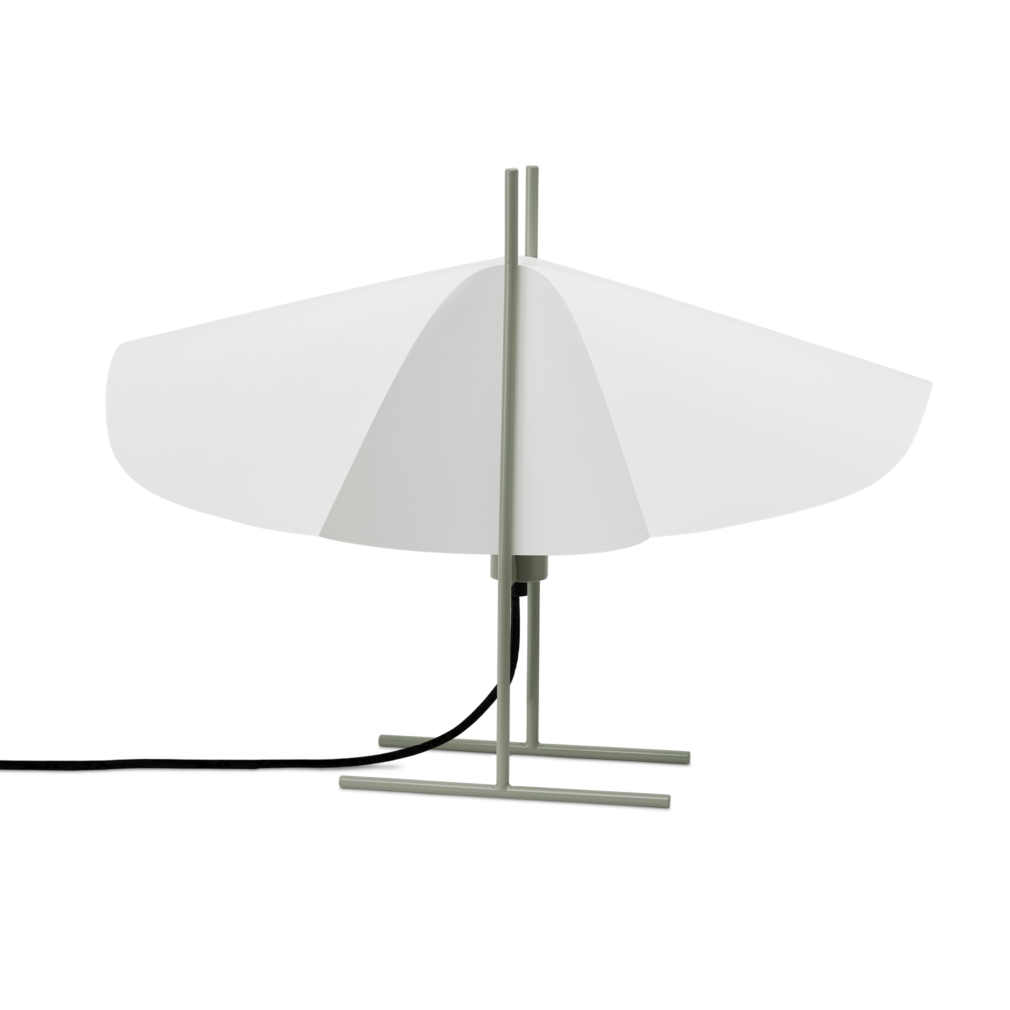 Motarasu Cho Tischlampe Weiß/ Matcha