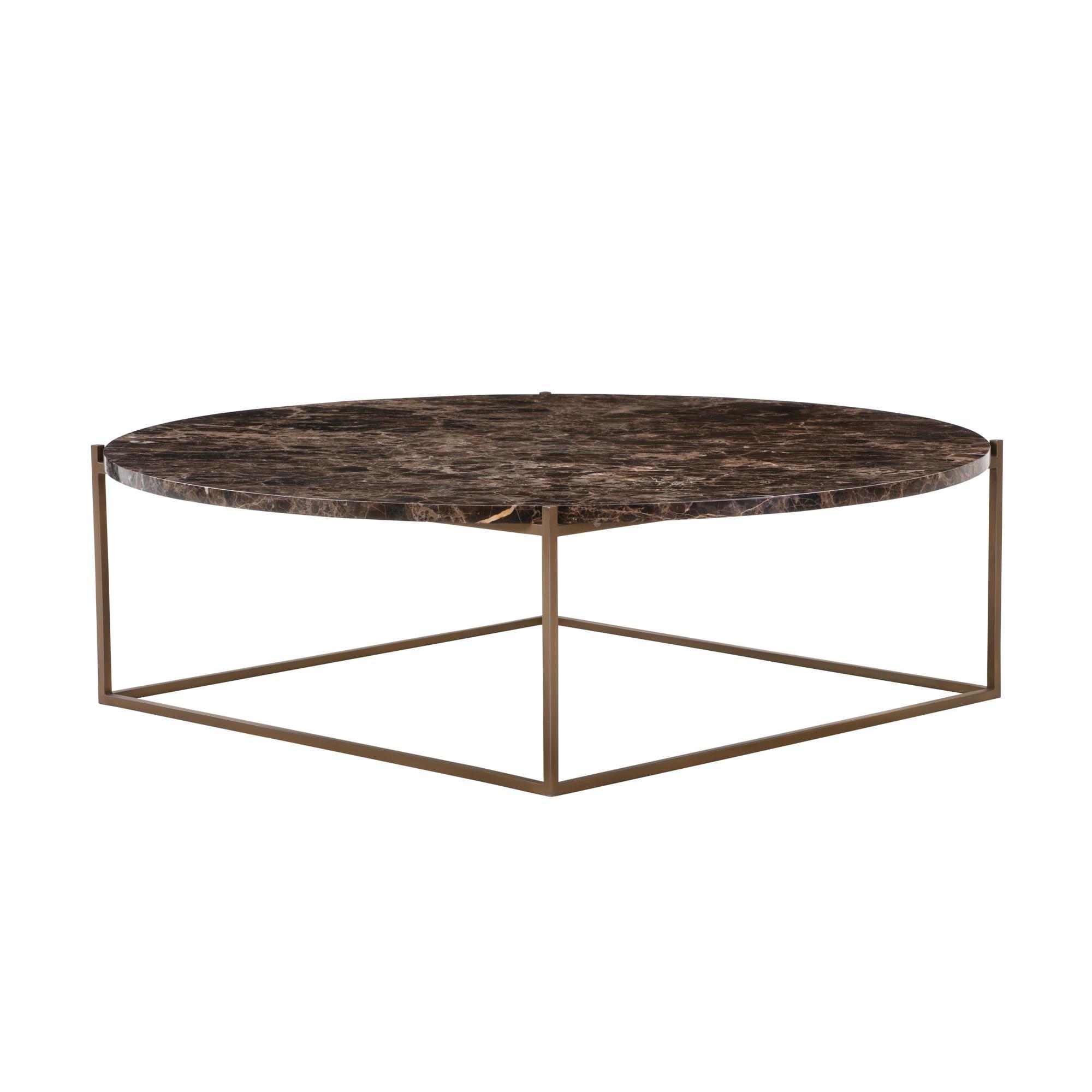 Wendelbo Circle Coffee Table Ø100 Emperador Marble