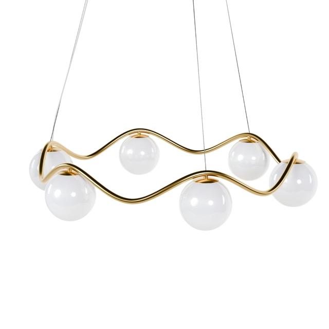 Rebello Decor Circle Of Life Taklampa &Oslash;91 Transparent Sladd &Oslash;15 Bollar