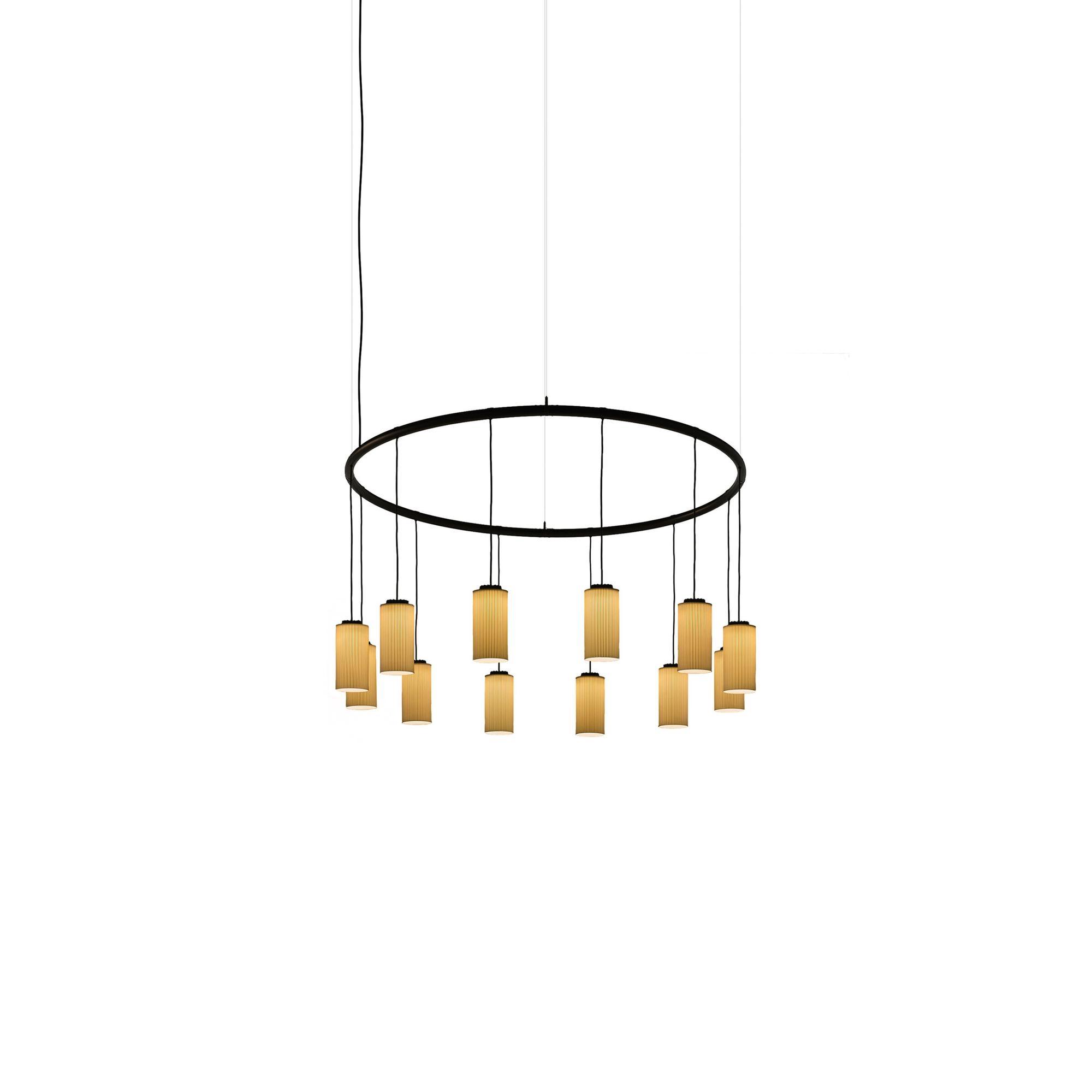 Santa & Cole Cirio Circular S Pendant White Pana/Porcelain