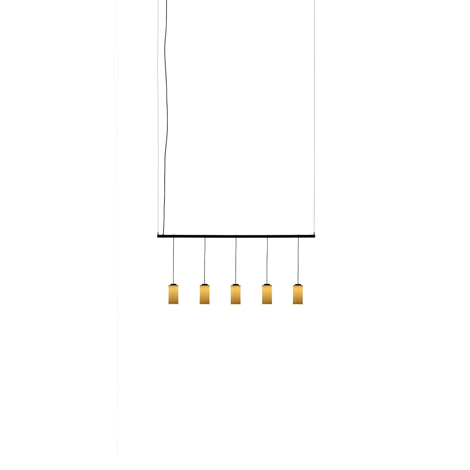 Santa & Cole Cirio Lineal 1 Módulo Pendel Hvid Pana/Porcelæn