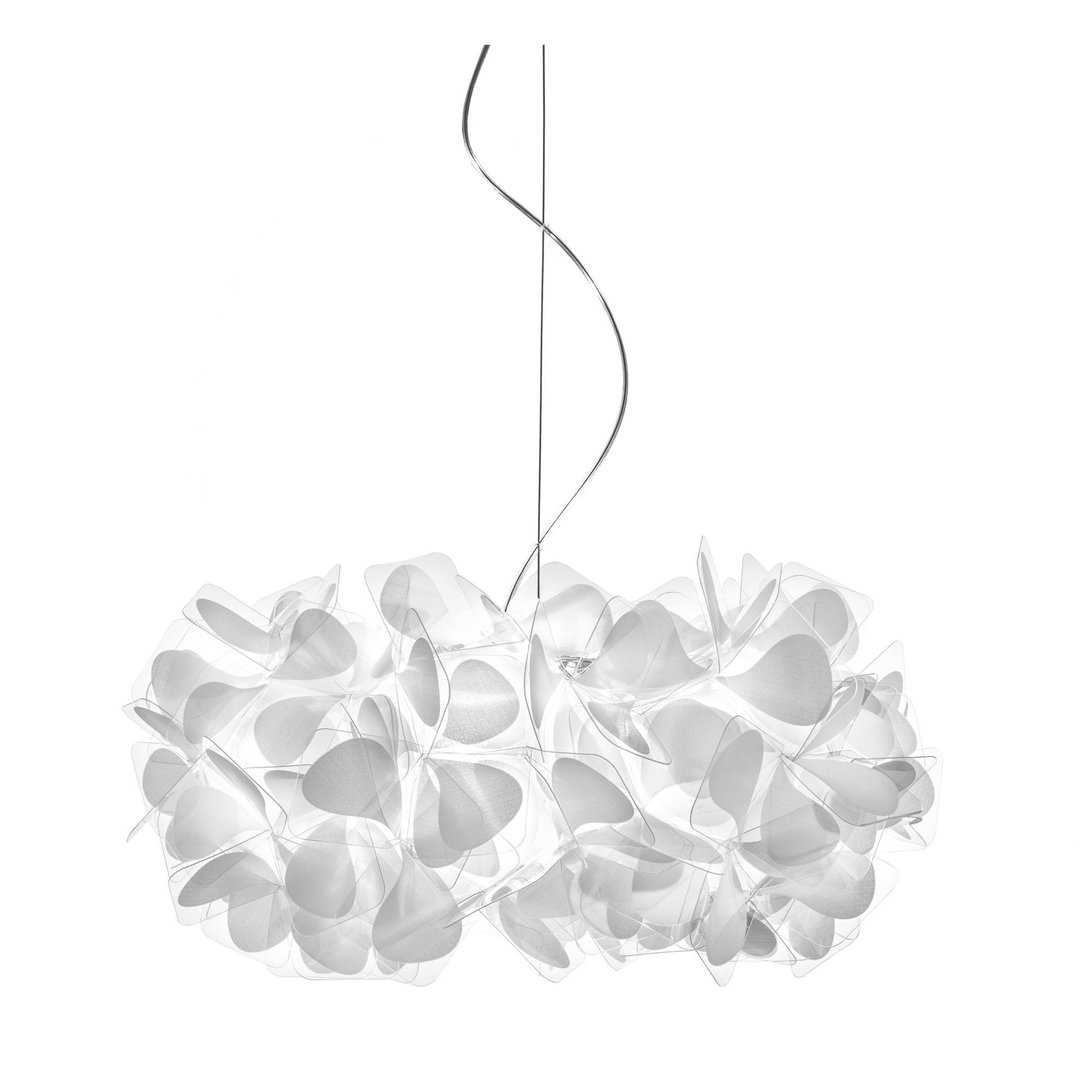 SLAMP Clizia Mama Non Mama Pendant White/ Transparent Wire