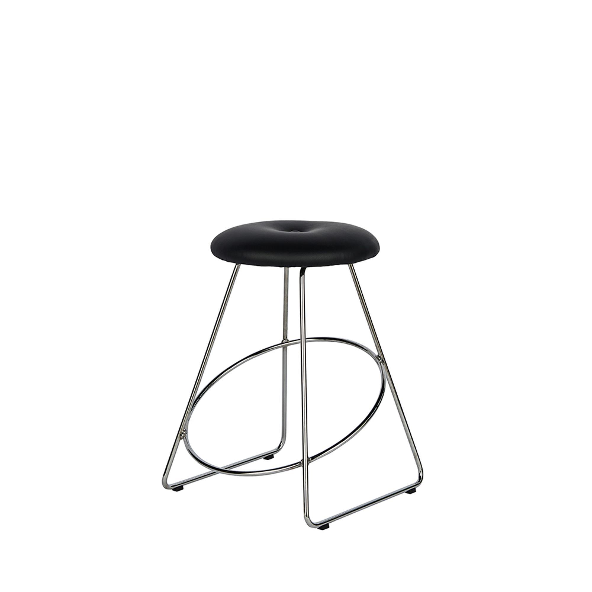 Design By Us Clown Dining Barkruk Chroom/ Zwart