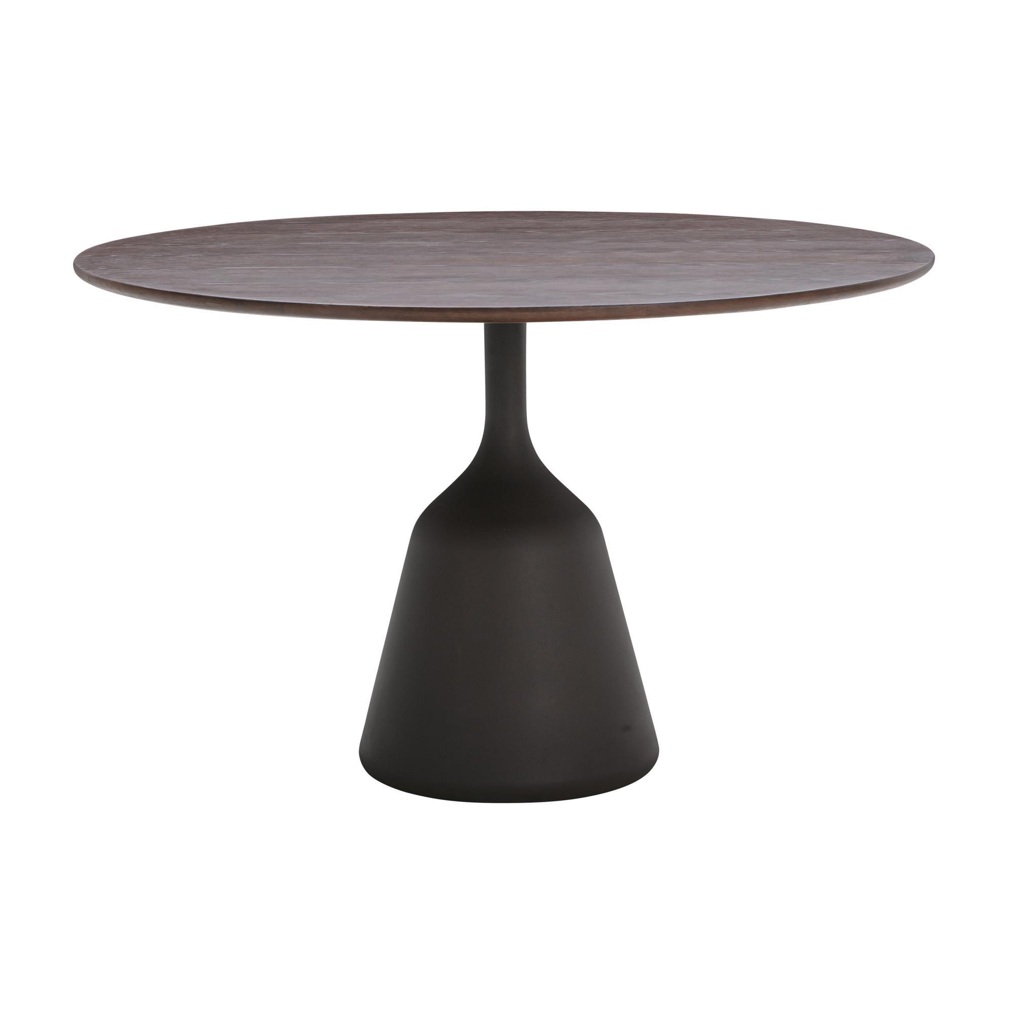 Wendelbo Coin Dining Table Ø120 cm Dark Brown