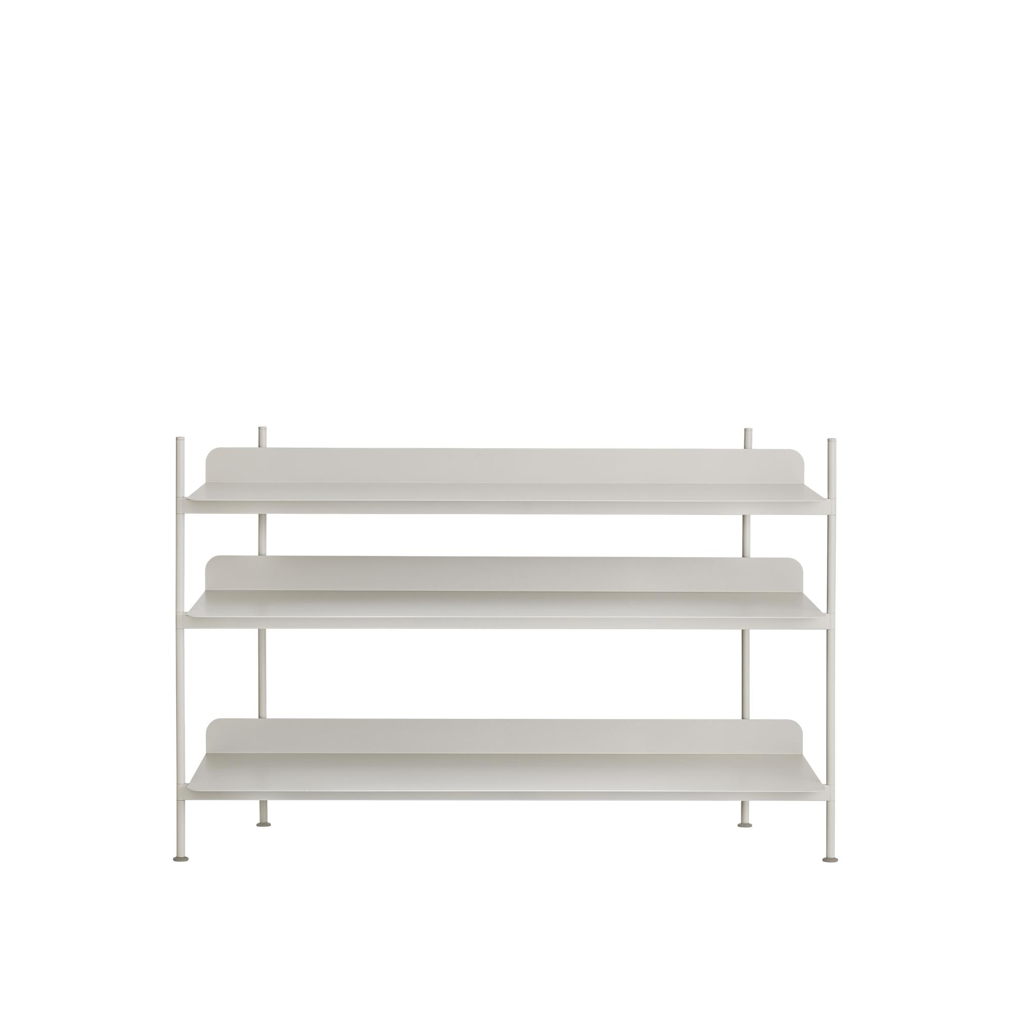 Muuto Compile Shelving System 2 Harmaa