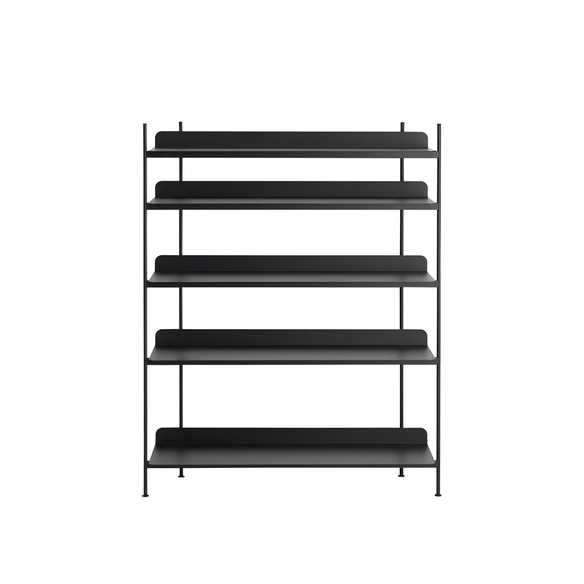 Muuto Compile Shelving System 3 Musta