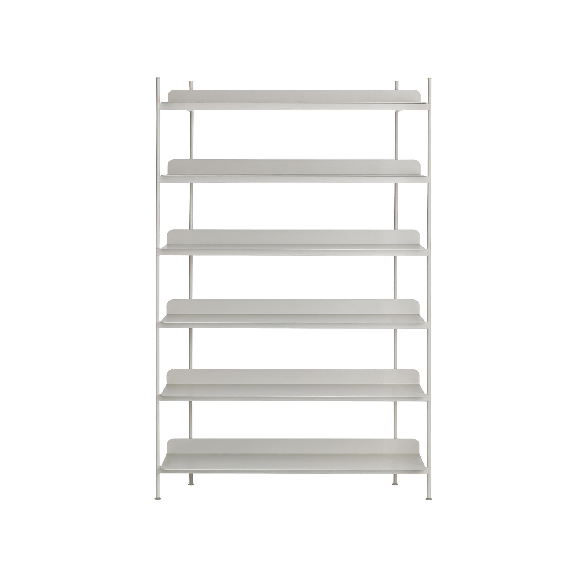 Muuto Compile Scaffalatura System 4 Grigio