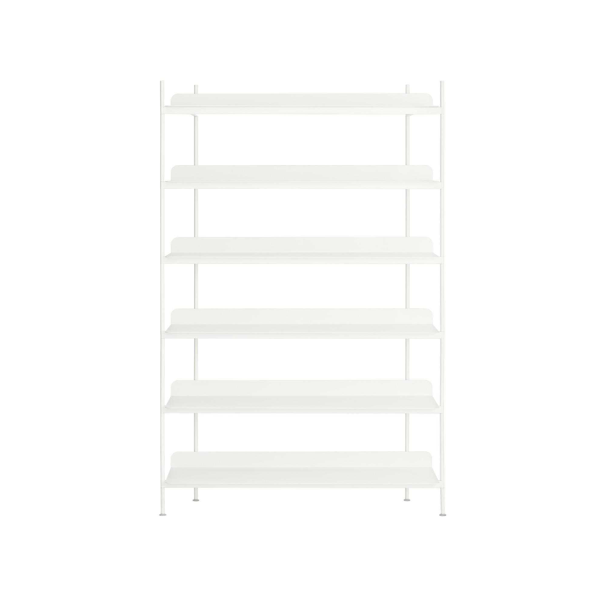 Muuto Compile Shelving System 4 White