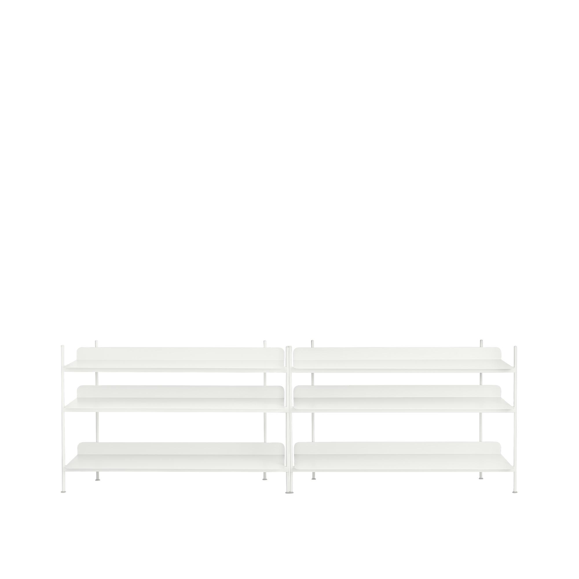 Muuto Compile Shelving System 6 White