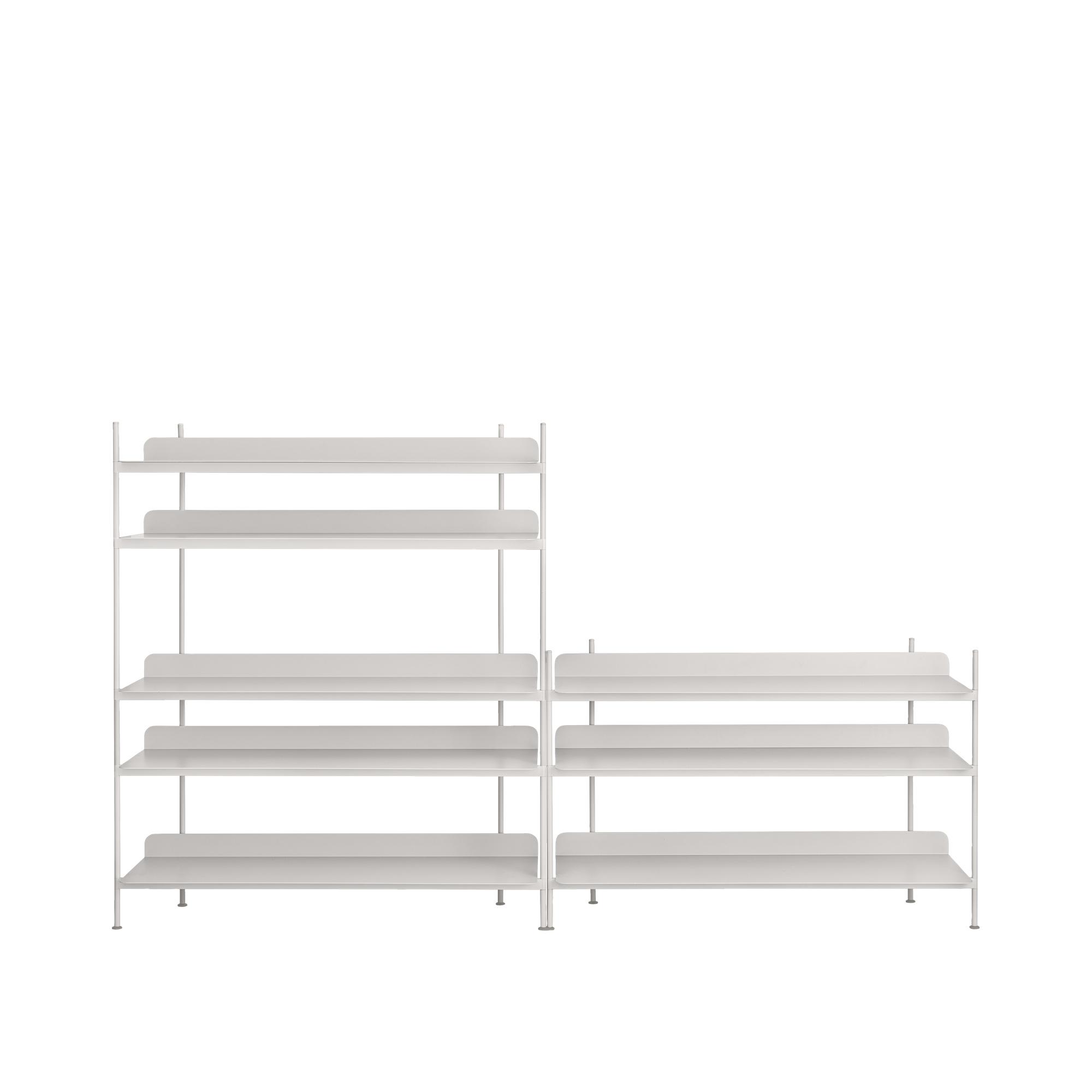 Muuto Compile Shelving System 7 Harmaa