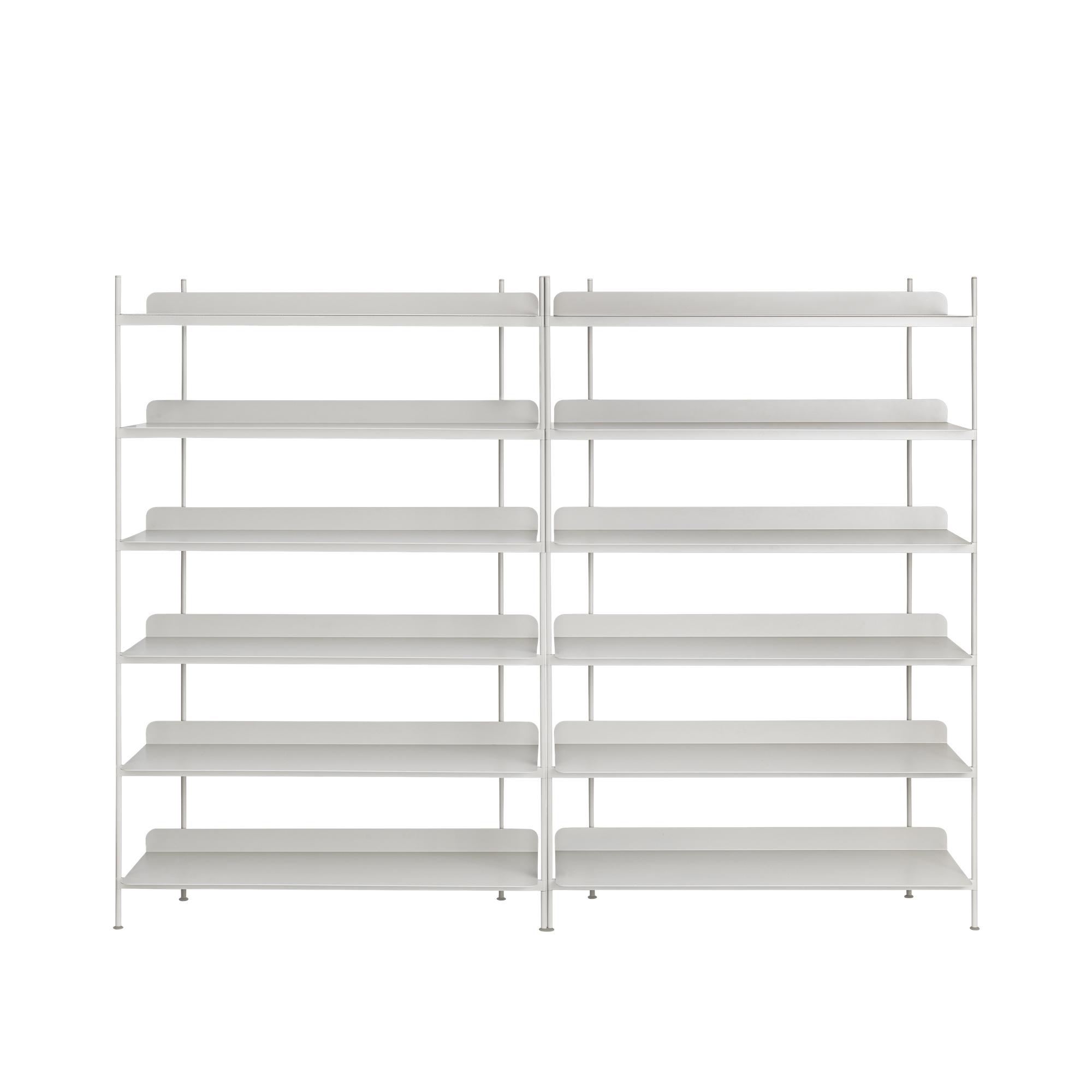 Muuto Compile Shelving System 8 Harmaa