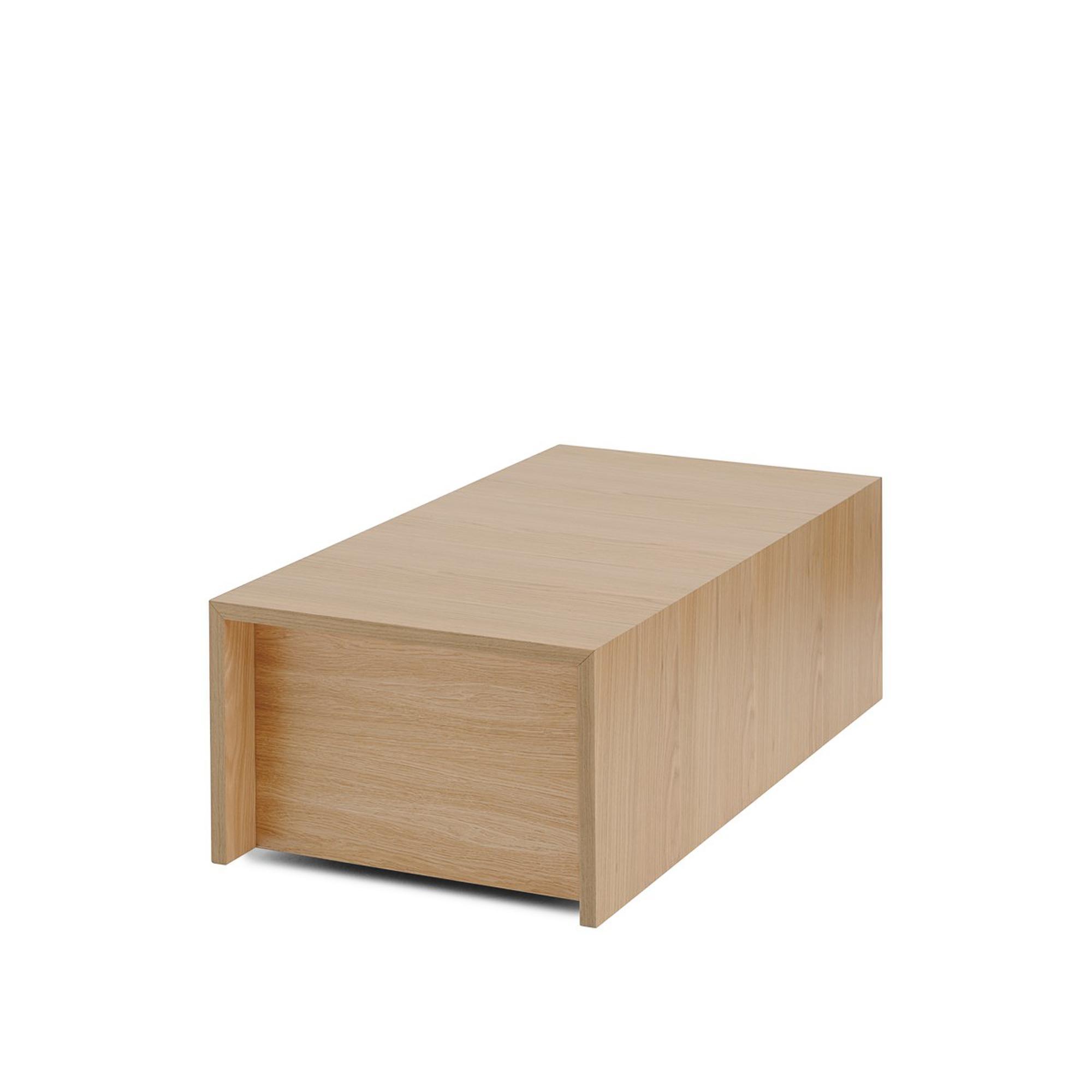 Muuto Connect Modular Coffee Table Small Lacquered Oak