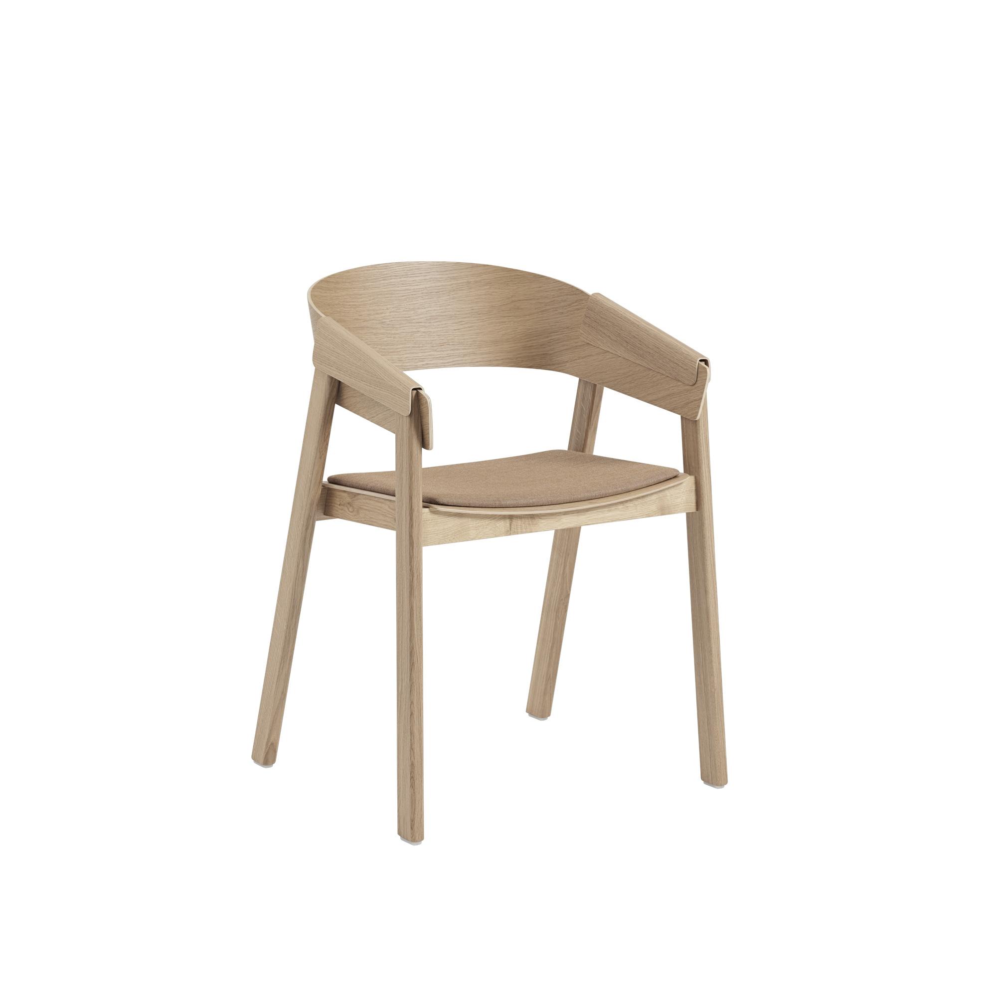Muuto Cover Matbord Stol M. Armstöd Klädd Remix 252/Ek