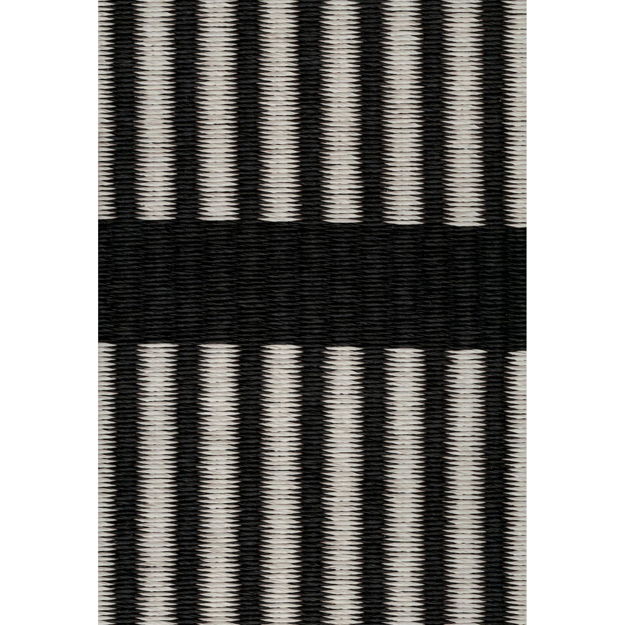 Tapis Woodnotes Cut Stripe 170x240 Fil de papier/Pierre noire